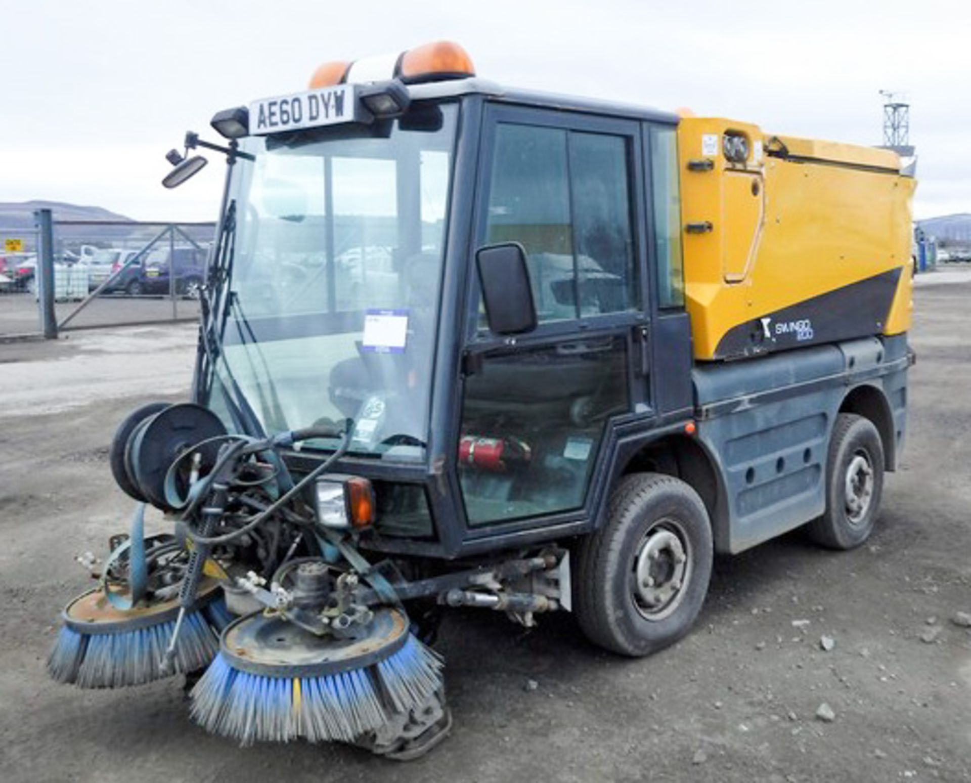 2010 SCHMIDT PRECNCT SWEEPER, REG AE60DYW, 2 AXLES.