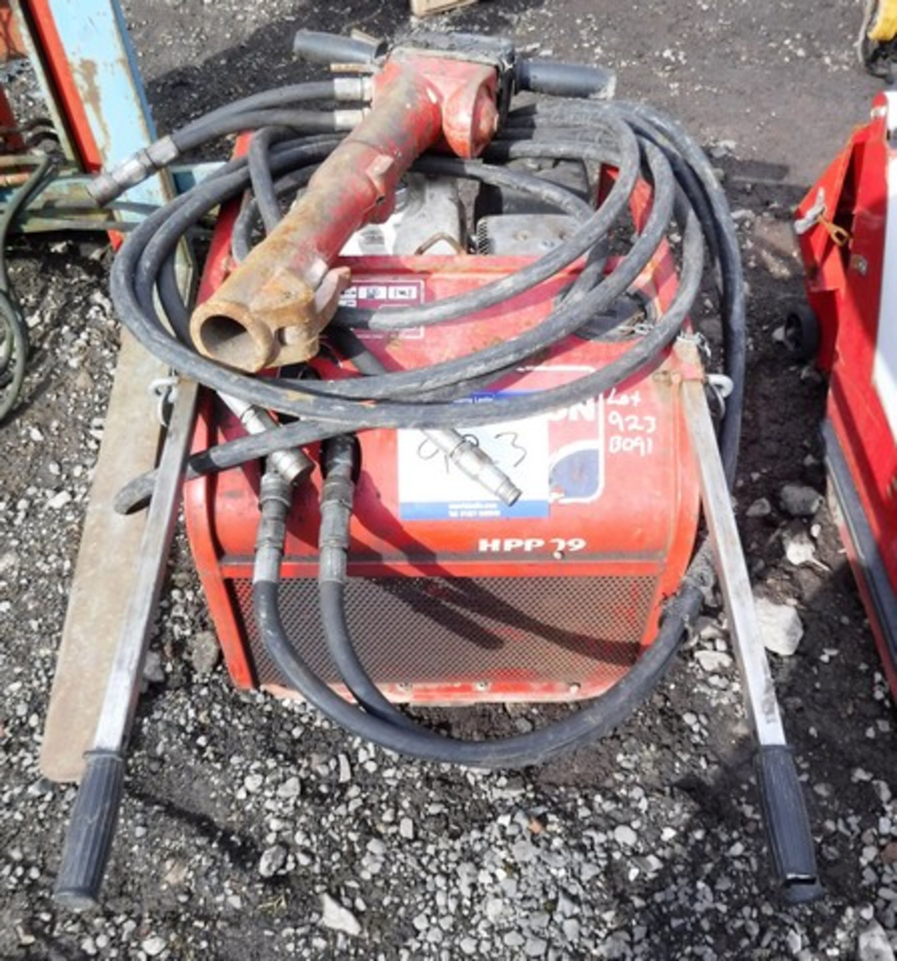 HAYCON HYD POWER PACK HPP09 C/W BREAKER & HOSES