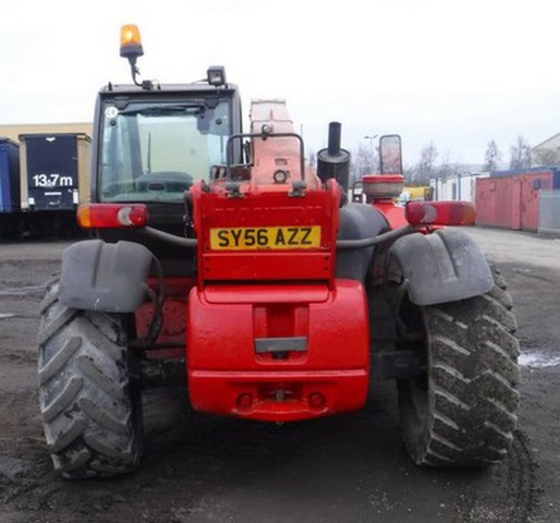 2006 MANITOU MT732, S/N 232259, REG - SY56AZZ, 9565HRS (NOT VERIFIED). DOCUMENTS IN OFFICE - Image 8 of 13