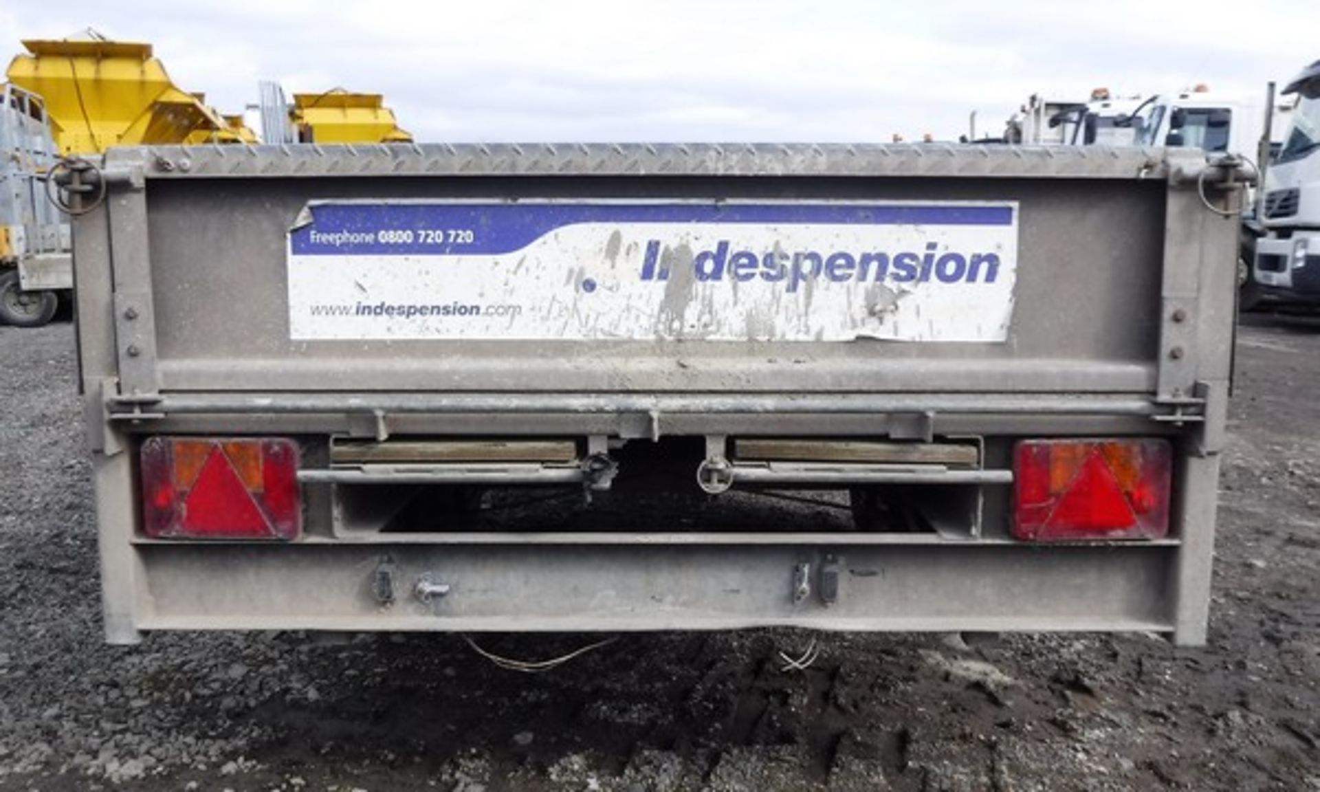 INDESPENSION TRAILER, 10FT X 5FT, WITH RAMPS, ASSET - 758-4028 - Image 3 of 5