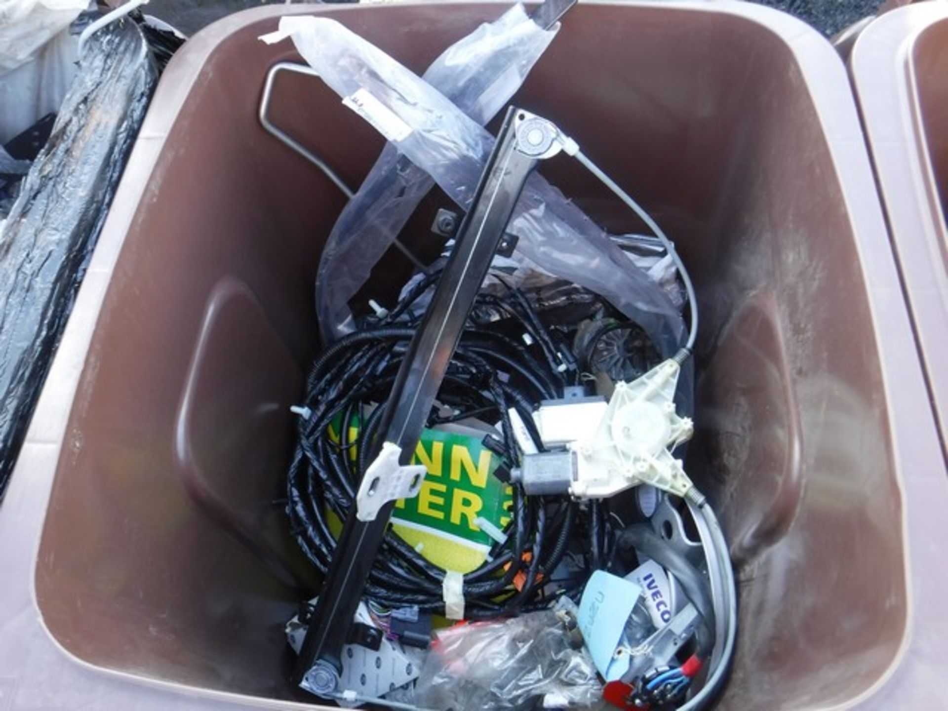 3 BROWN BINS CONTAINING VARIOUS HGV SPARES ** DUE TO WORKSHOP CLEARANCE ** - Image 3 of 4