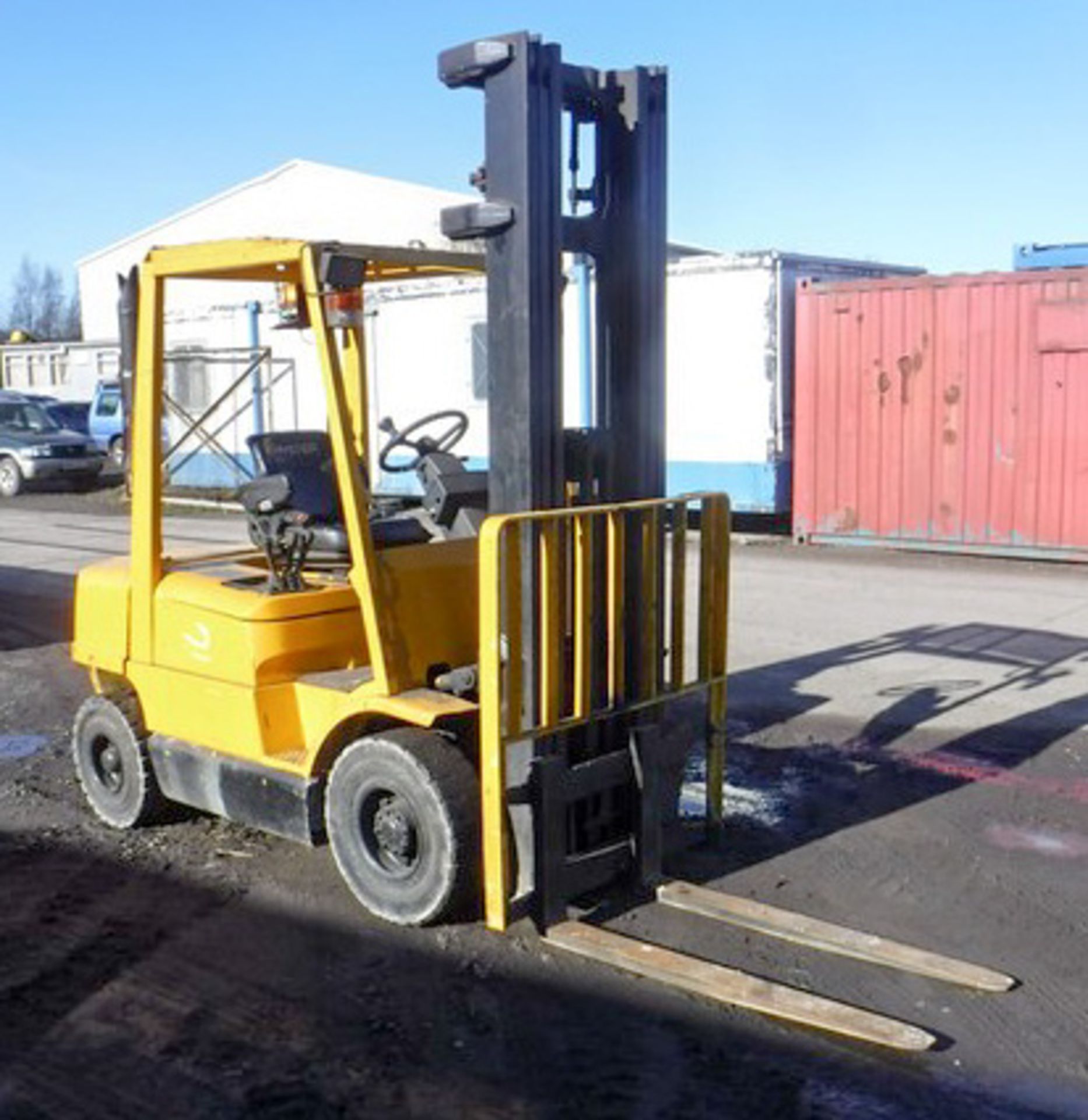 2002 HYSTER H2.50XM DIESEL FORKLIFT. SN H177B327392. 6068 HRS (NOT VERIFIED) - Image 7 of 13