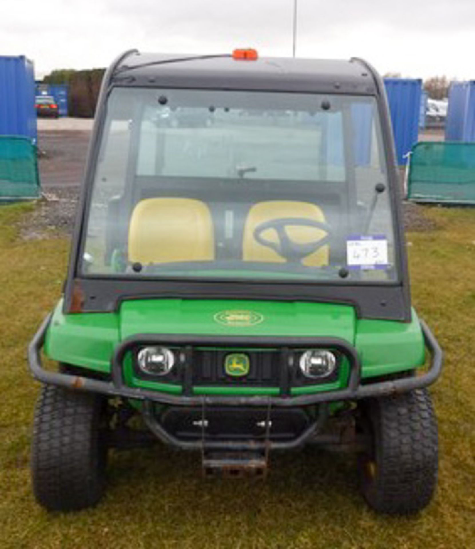 2013 JOHN DEERE E GATOR, S/N 06297, TWIN AXLES, 563HRS (NOT VERIFIED), MANUAL TIPPER - Image 6 of 13