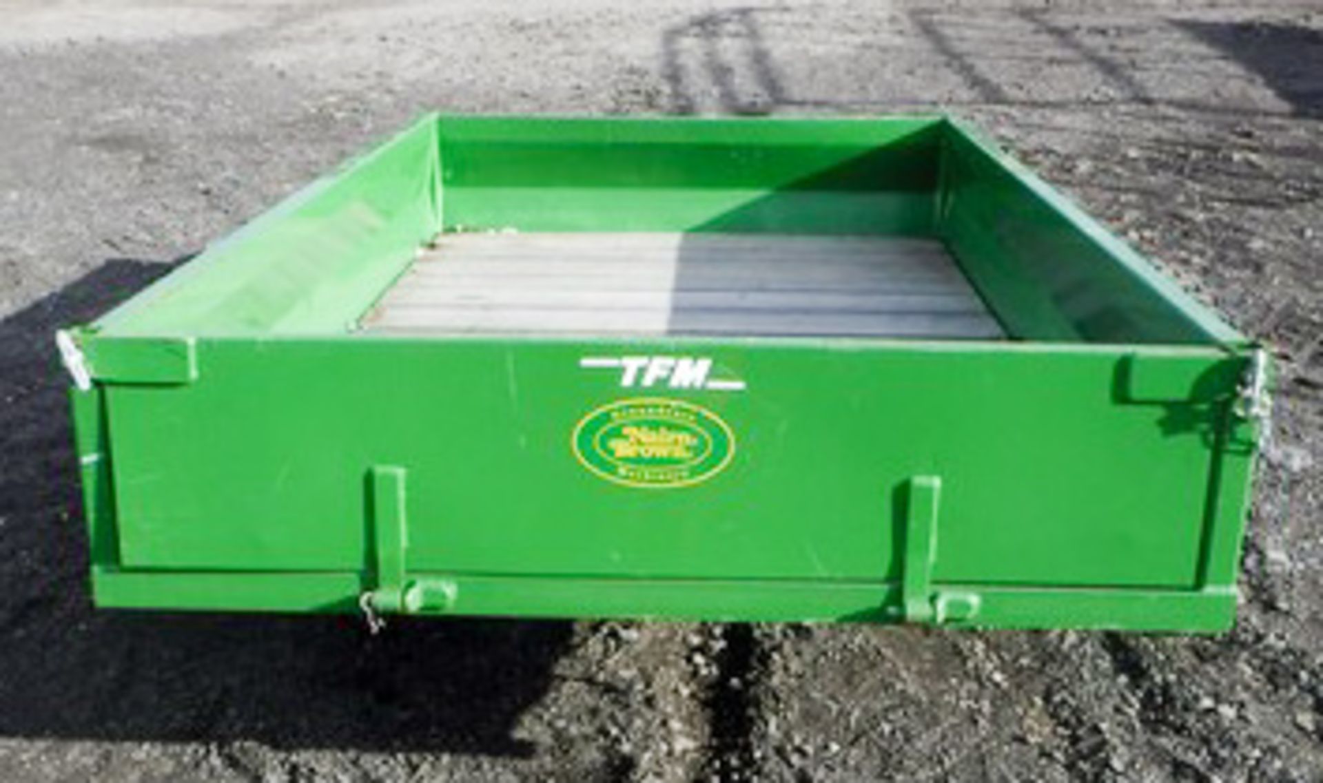 TFM GROUNDS TRAILER, ID 6435, SINGLE AXLE - Image 3 of 5