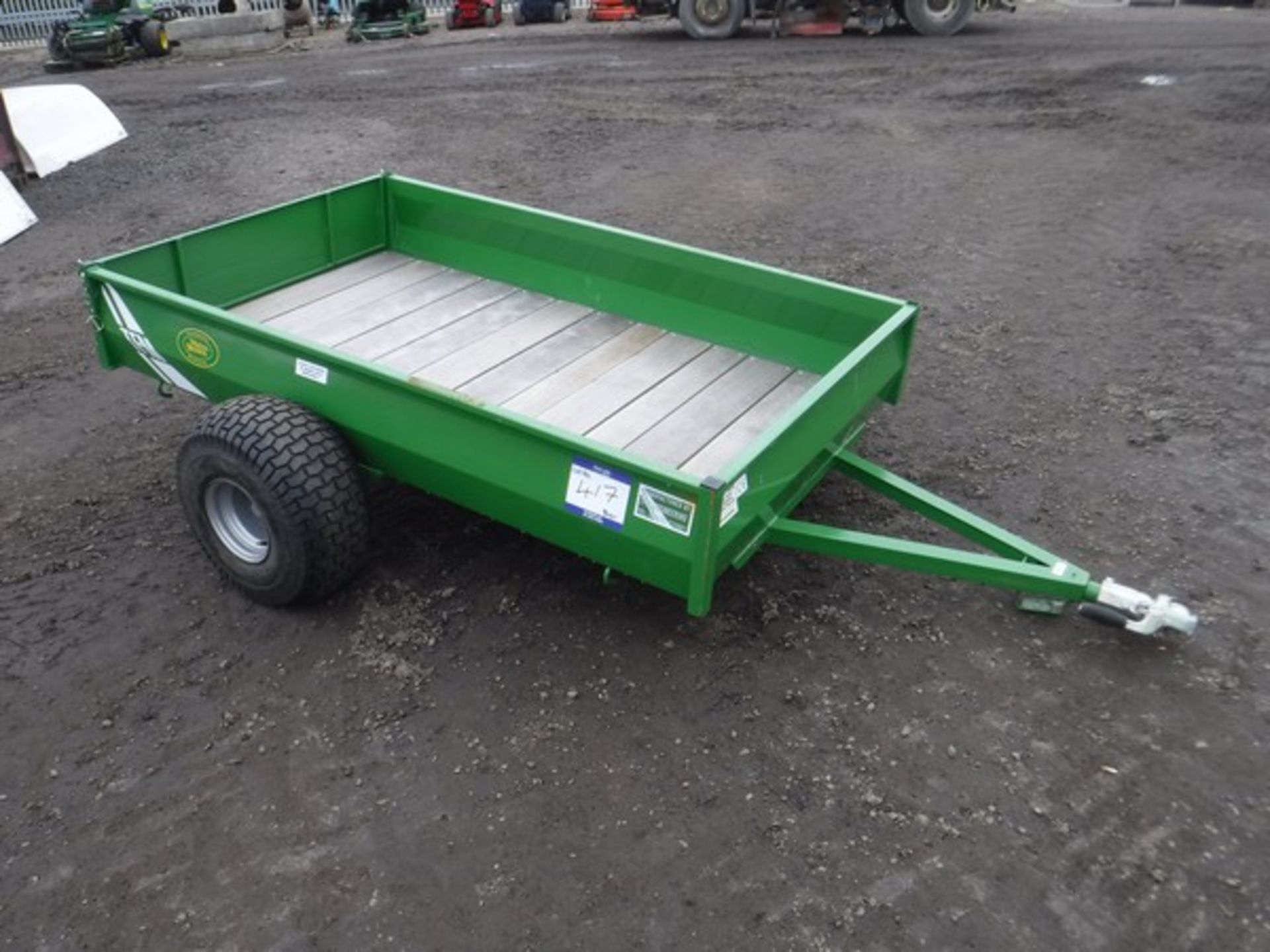 TFM GROUNDS TRAILER, ID 6433, SINGLE AXLE - Image 6 of 6