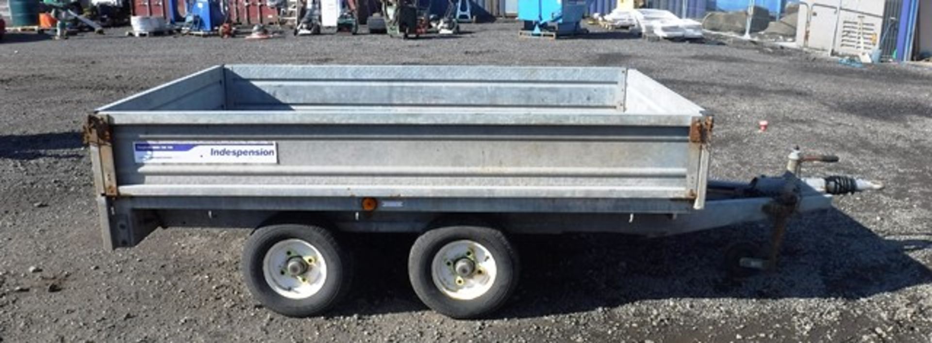 INDESPENSION DROPSIDE TRAILER, 8' X 5'6"