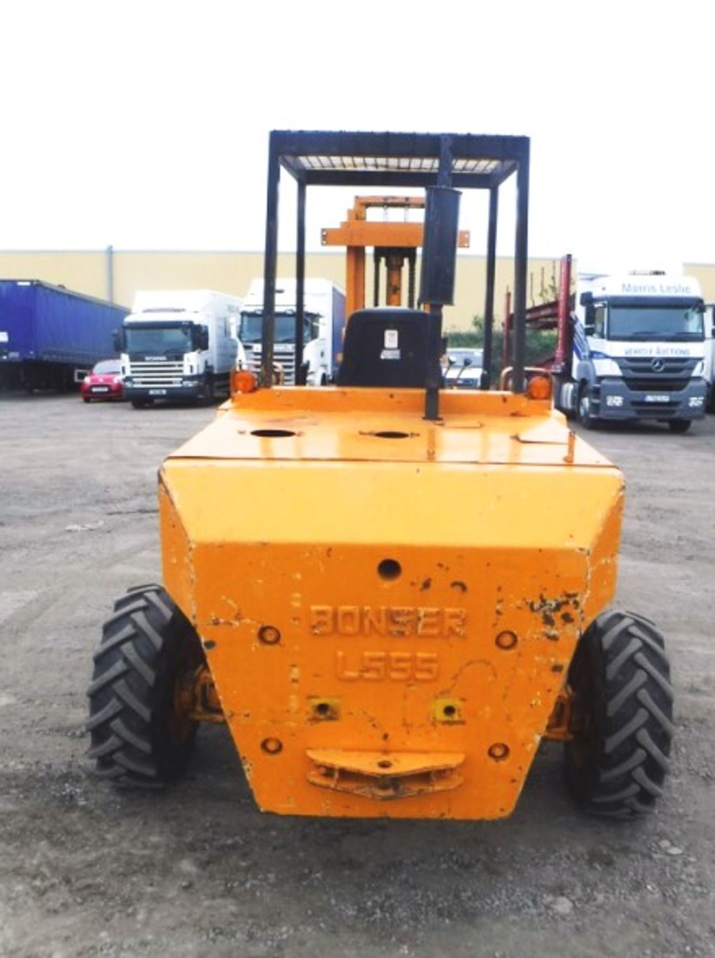 BONSER rough terrain forklift, 5236hrs (not verified) - Image 10 of 13