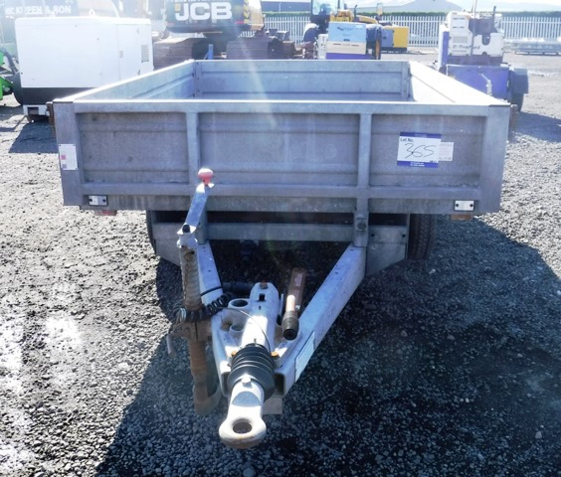 INDESPENSION dropside trailer 8' X 5'6" - Image 4 of 7