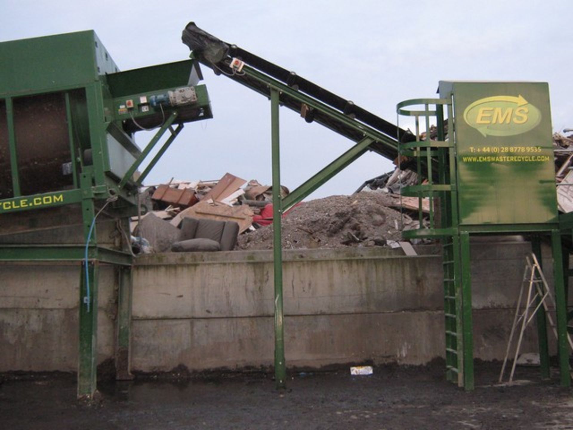 EMS TURBO TROMMEL l TCS18-36, turbo clean separator ** Viewed & sold from site - Darnley Recylcing - Image 12 of 20