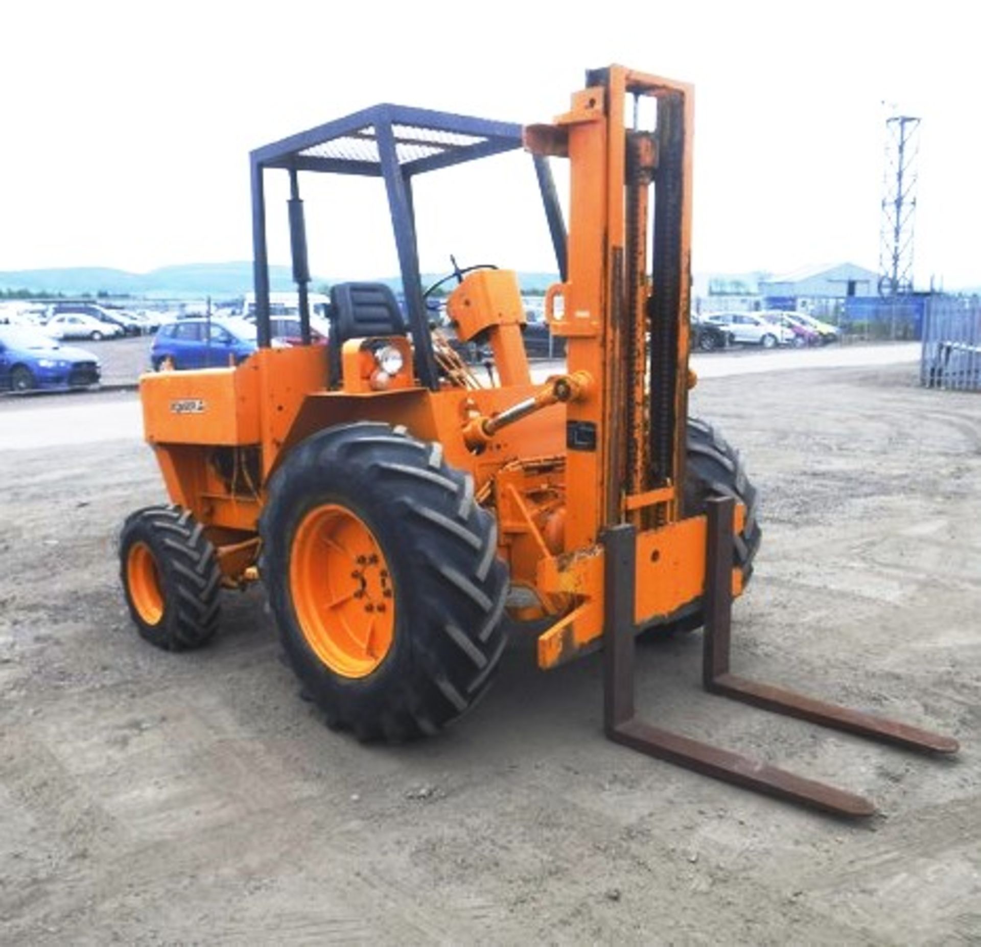 BONSER rough terrain forklift, 5236hrs (not verified) - Image 7 of 13