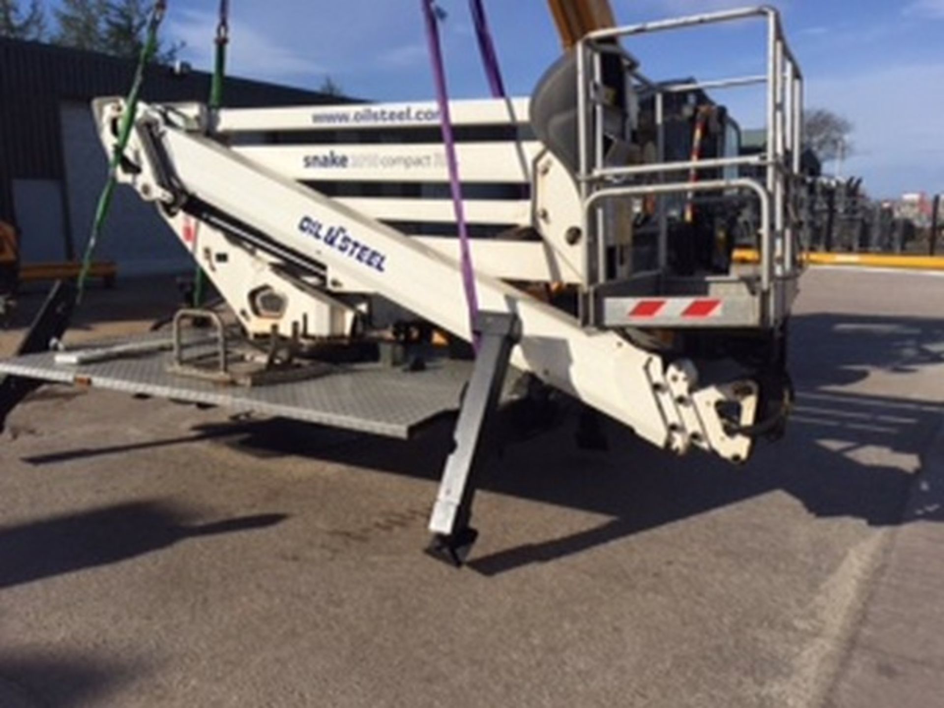 2010 OIL & STEEL SNAKE REEL Compact Access Platform. Removed from Mercedes Sprinter in working order - Image 2 of 9