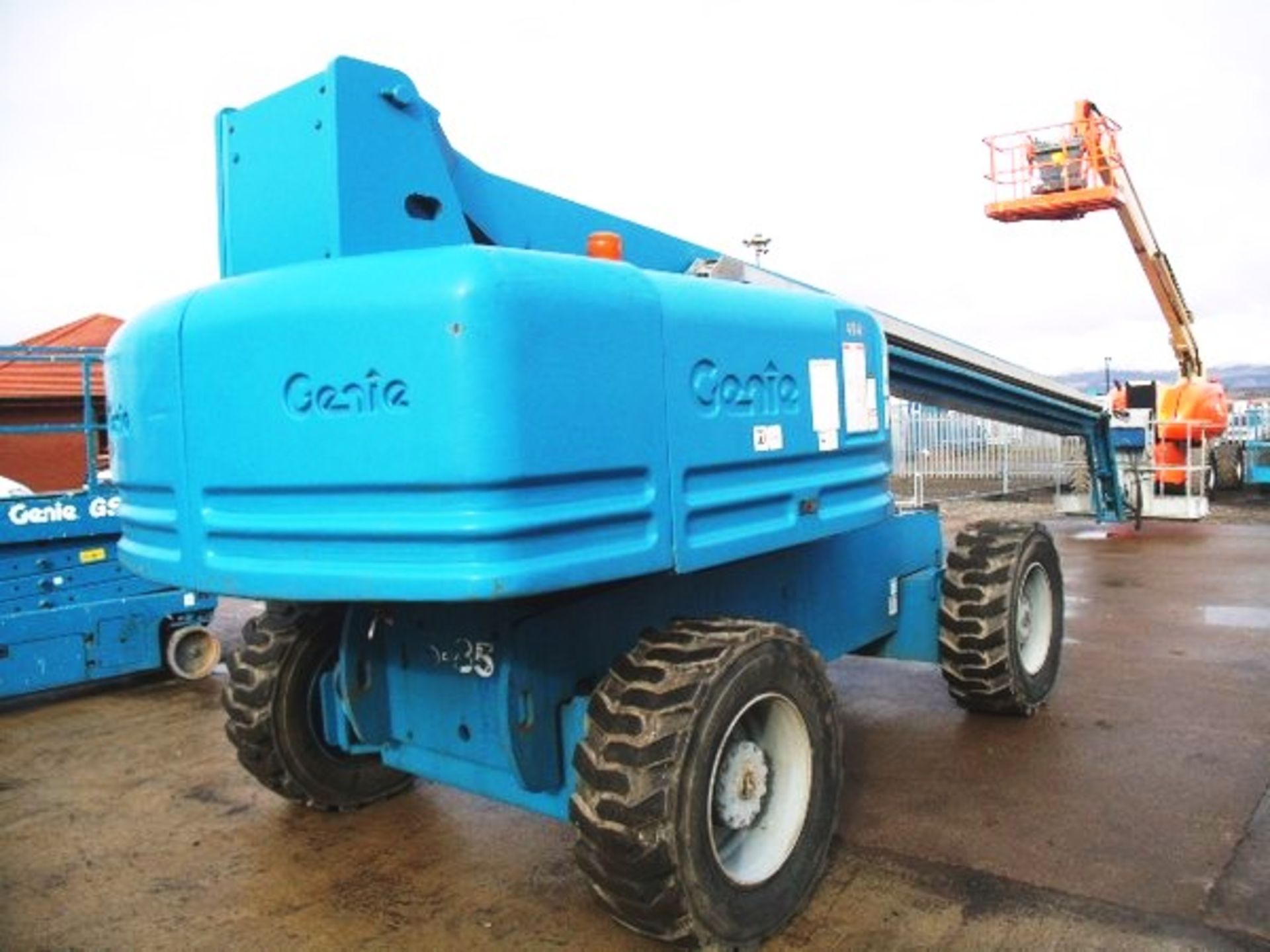 1999 GENIE 4X4 S85, s/n -1256, 5795hrs (verified), new alternator fitted 4 months ago, solid tyres. - Image 8 of 11