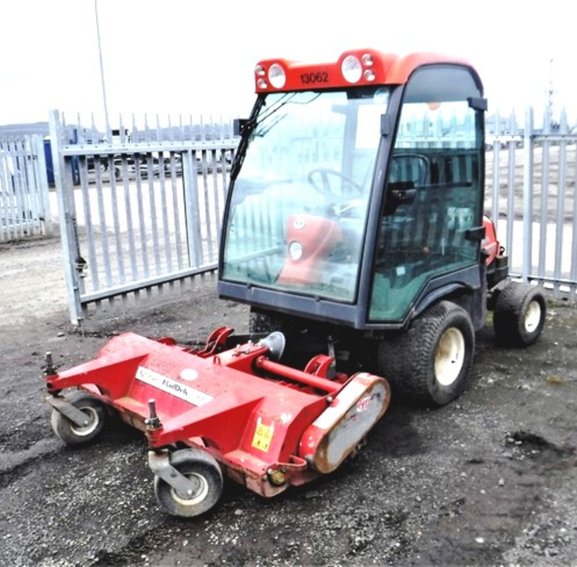 2012 KUBOTA 3680FC. Reg No SP12 AHL c/w flaildeck 155 out front mower. 1545hrs (not verified). This