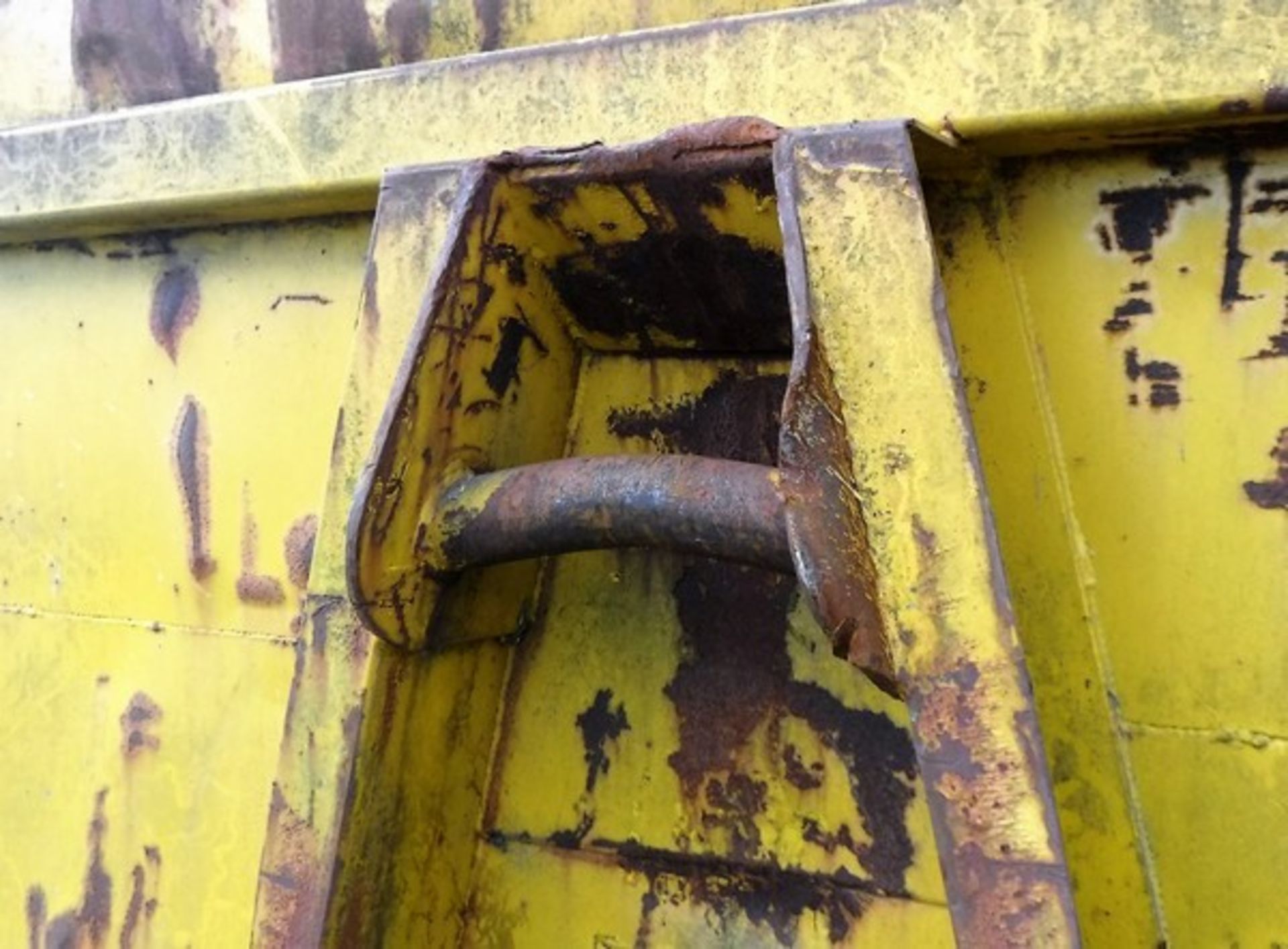 SELLERS OPEN TOP SKIP c/w access ladder. **To be sold from Errol auction site. Viewing and uplift fr - Image 7 of 7