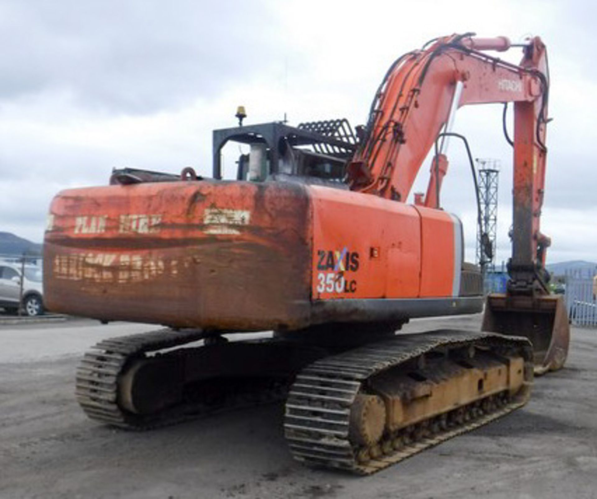 2008 HITACHI ZX350LC-3 excavator, s/n - HCMBFP00P00054918, 8750hrs (not verified), 1 bucket. - Image 24 of 25