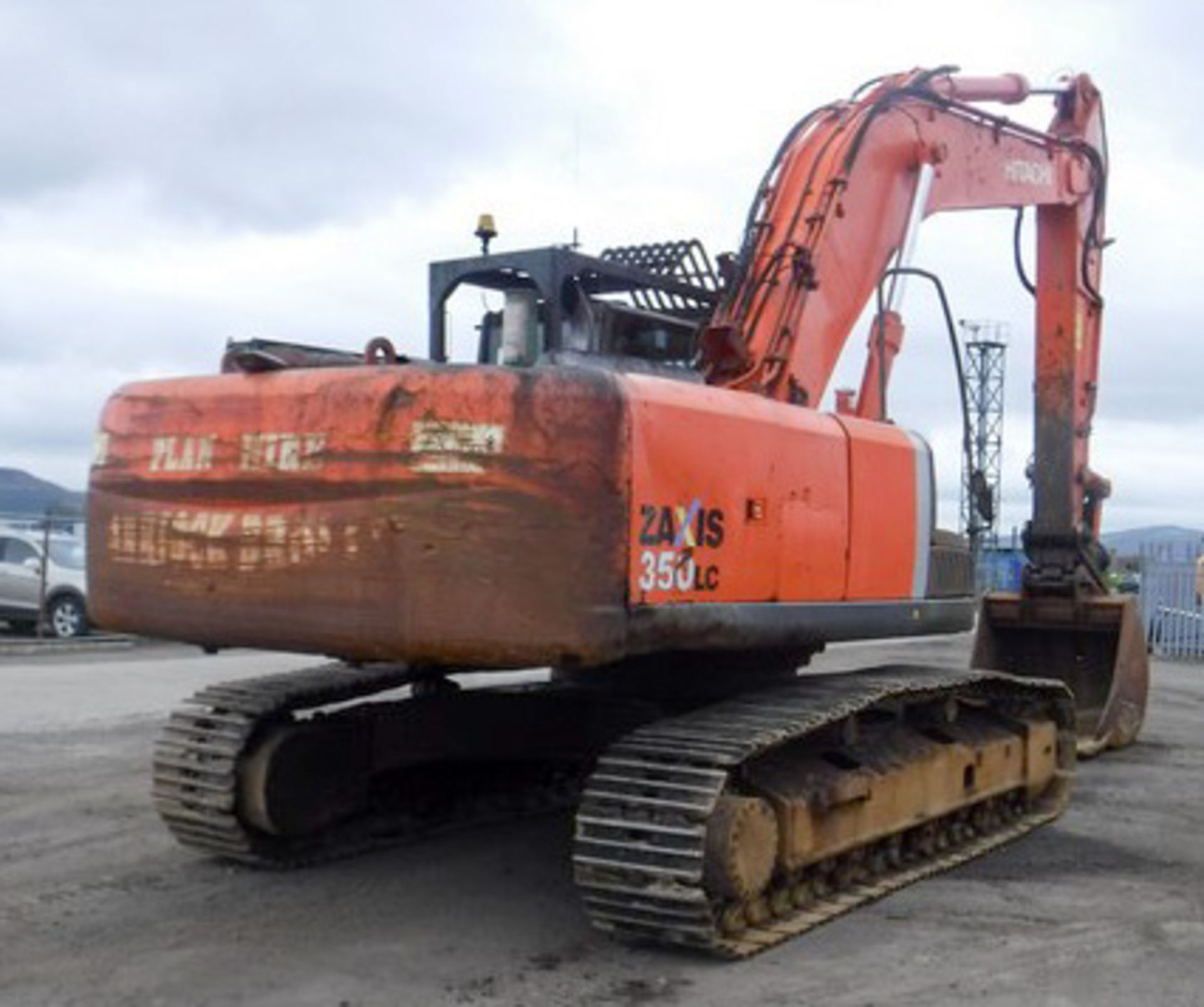 2008 HITACHI ZX350LC-3 excavator, s/n - HCMBFP00P00054918, 8750hrs (not verified), 1 bucket. - Bild 24 aus 25