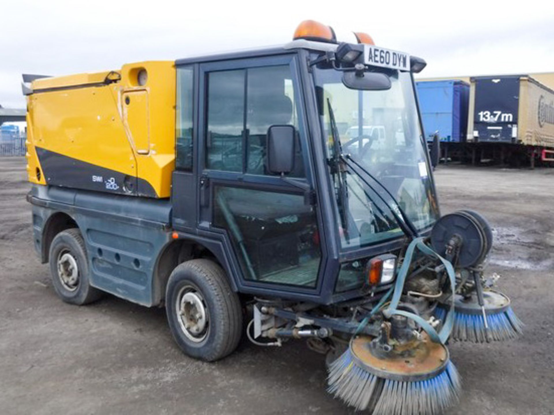 2011 SCHMIDT PRECINCT SWEEPER, REG AE60 DYW, Twin axle. Documents in office. - Image 3 of 15