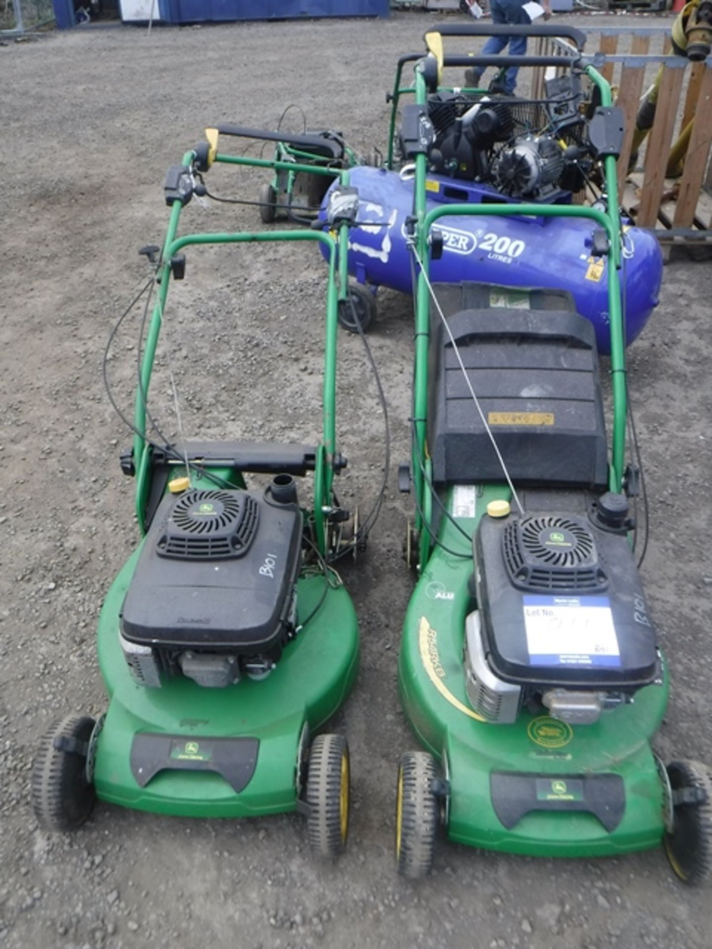 2 x JOHN DEERE mowers. Model - R54RKB