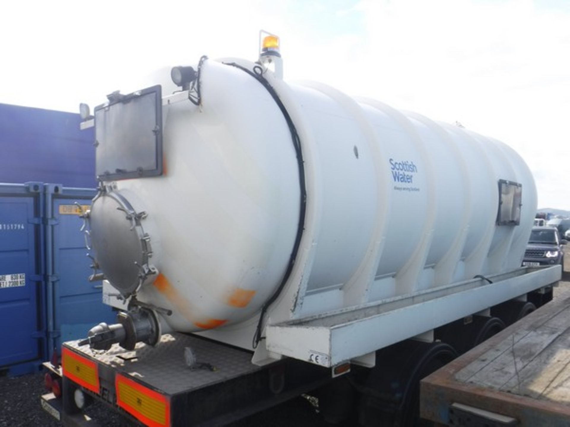 2008 WHEELBASE WSC 3/18 Vacuum tank trailer. Reg No C273861 s/n 40679/08. GVW 18000kg c/w 2008 Cross - Bild 14 aus 17