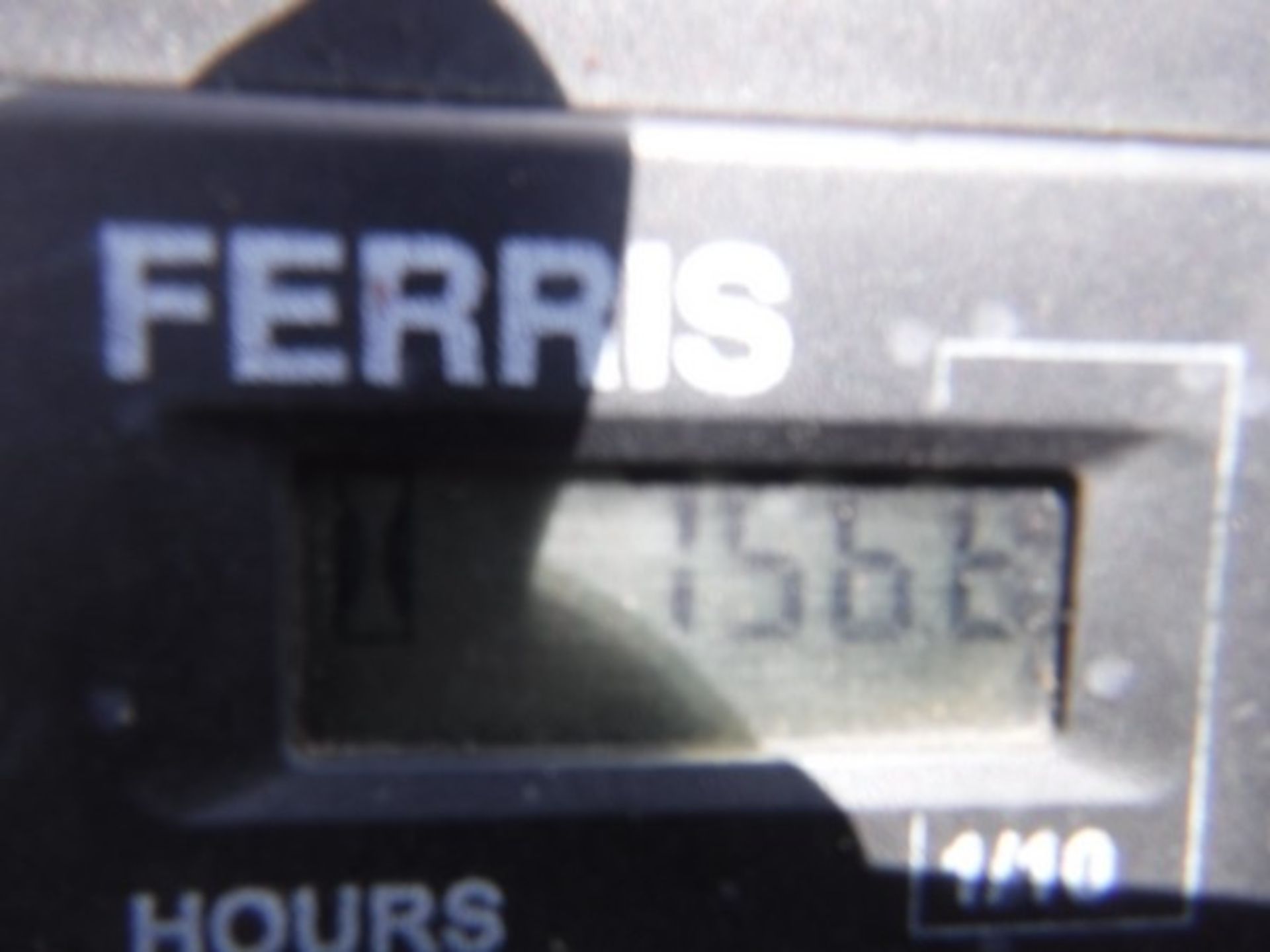 FERRIS DIESEL ZERO TURN MOWER c/w CAT 45002 engine. 756hrs (not verified). - Image 6 of 7