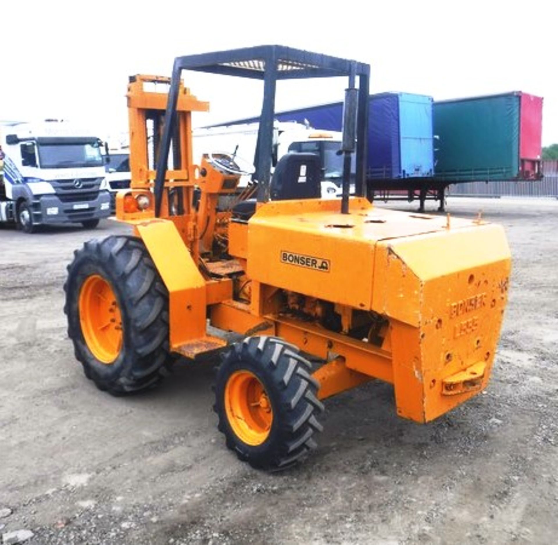 BONSER rough terrain forklift, 5236hrs (not verified) - Image 11 of 13