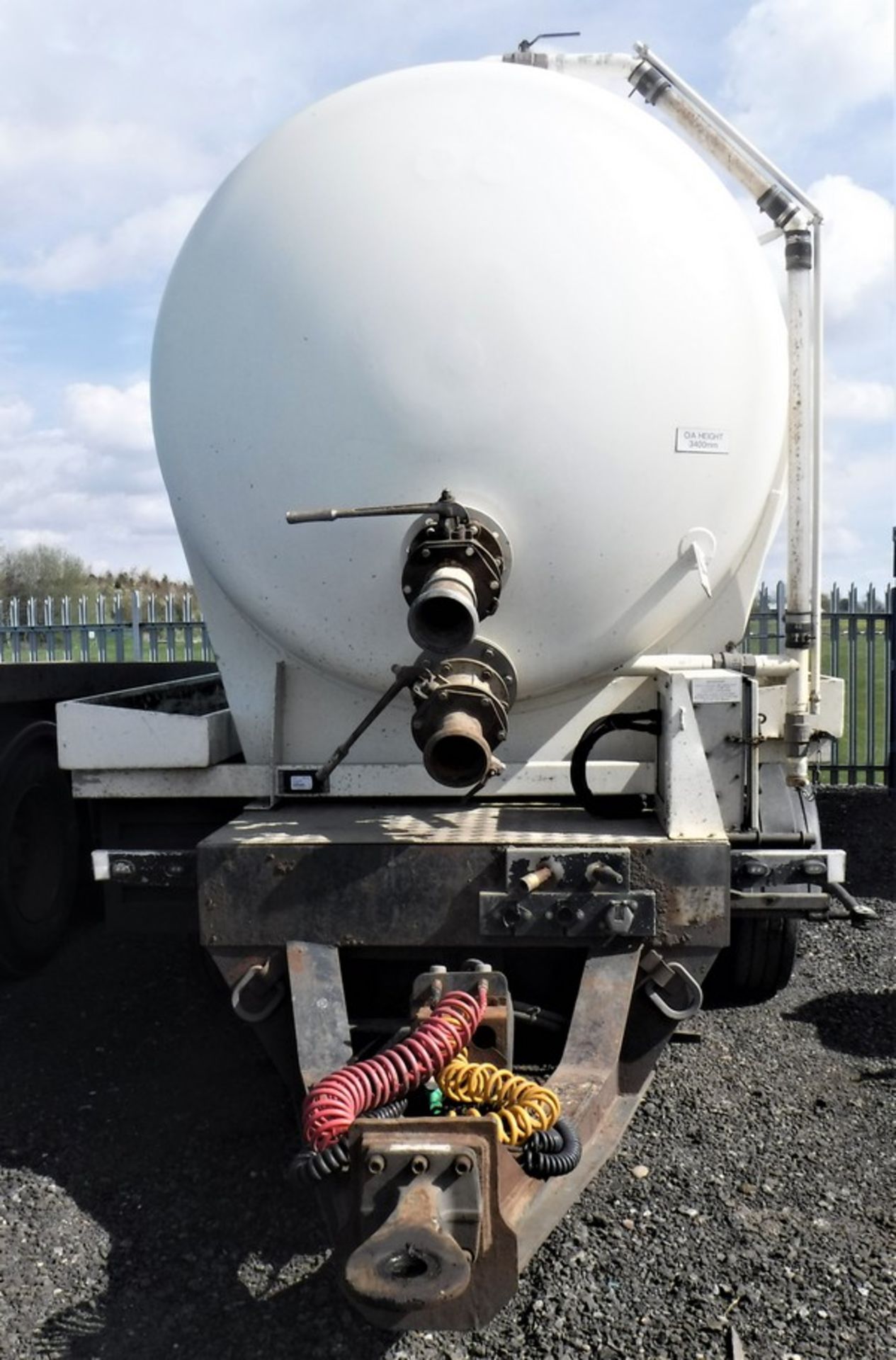 2008 WHEELBASE WSC 3/18 Vacuum tank trailer. Reg No C273861 s/n 40679/08. GVW 18000kg c/w 2008 Cross - Image 11 of 17