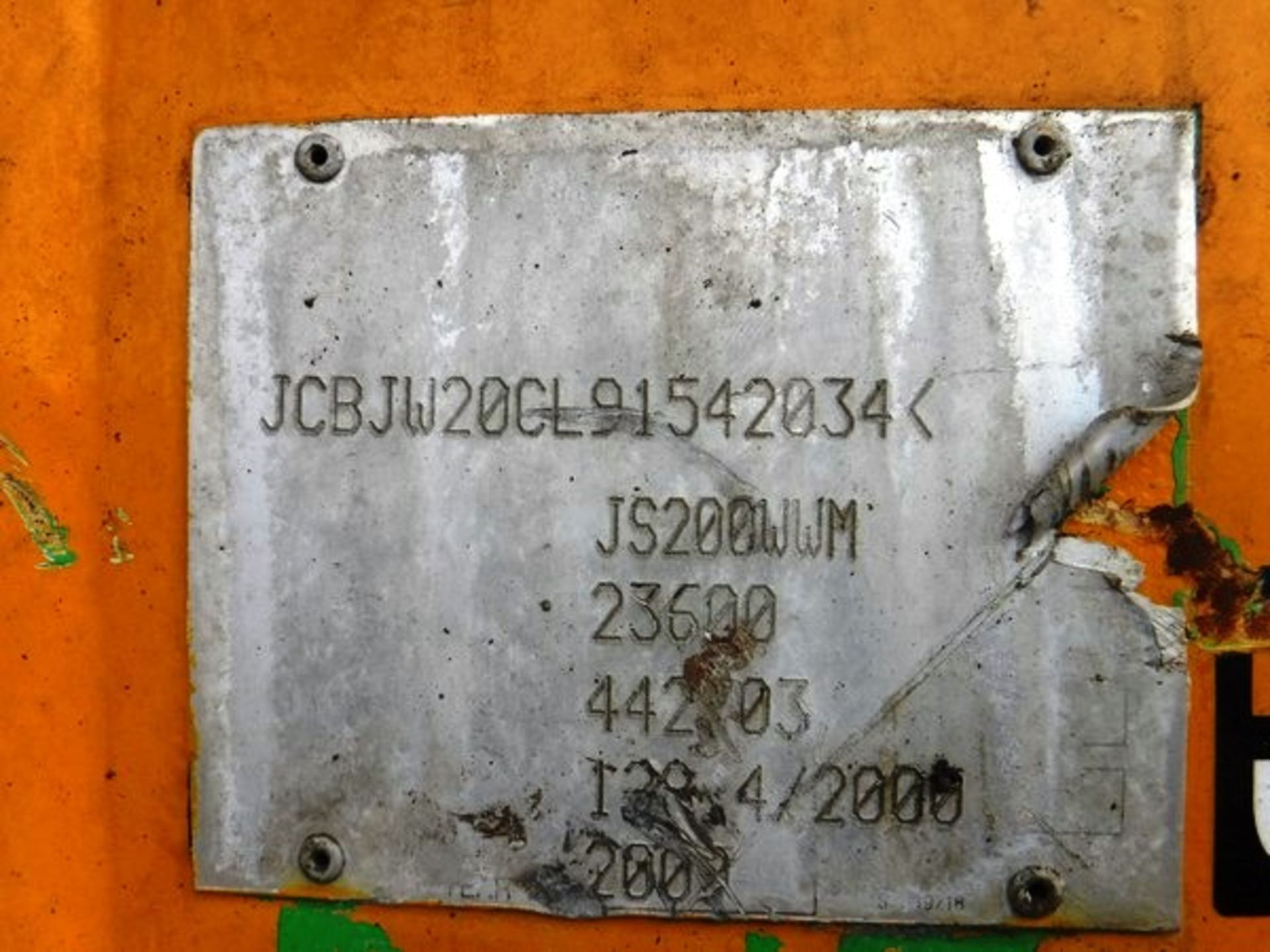 2009 JCB JS 200W wheeled excavator s/n JCBJW200L91542034. 11518hrs (not verified) - Bild 15 aus 15