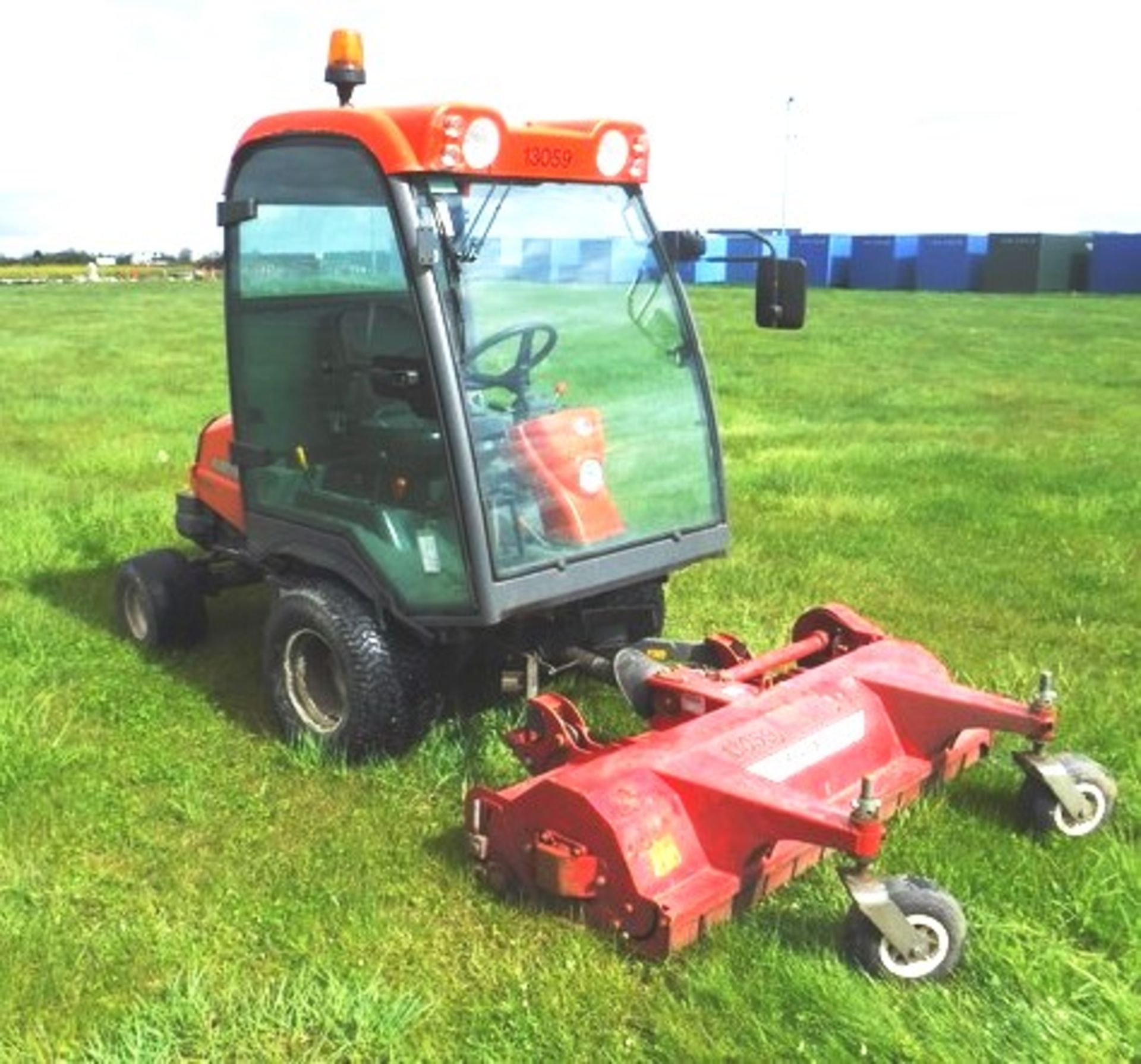 2010 KUBOTA 3680 - FC. Flaildeck 155 out front mower. Reg No SP12 AHF, s/n 3680 C327-21. 1229 hrs (n - Image 12 of 18