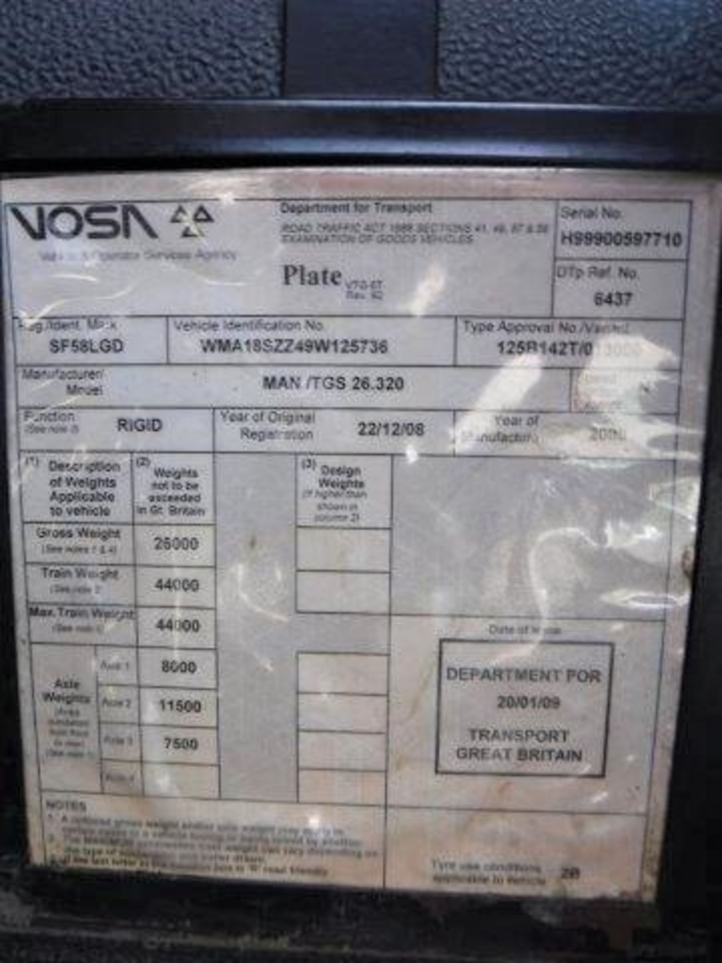 MAN TGS 26.320 - 10518cc - Image 6 of 23