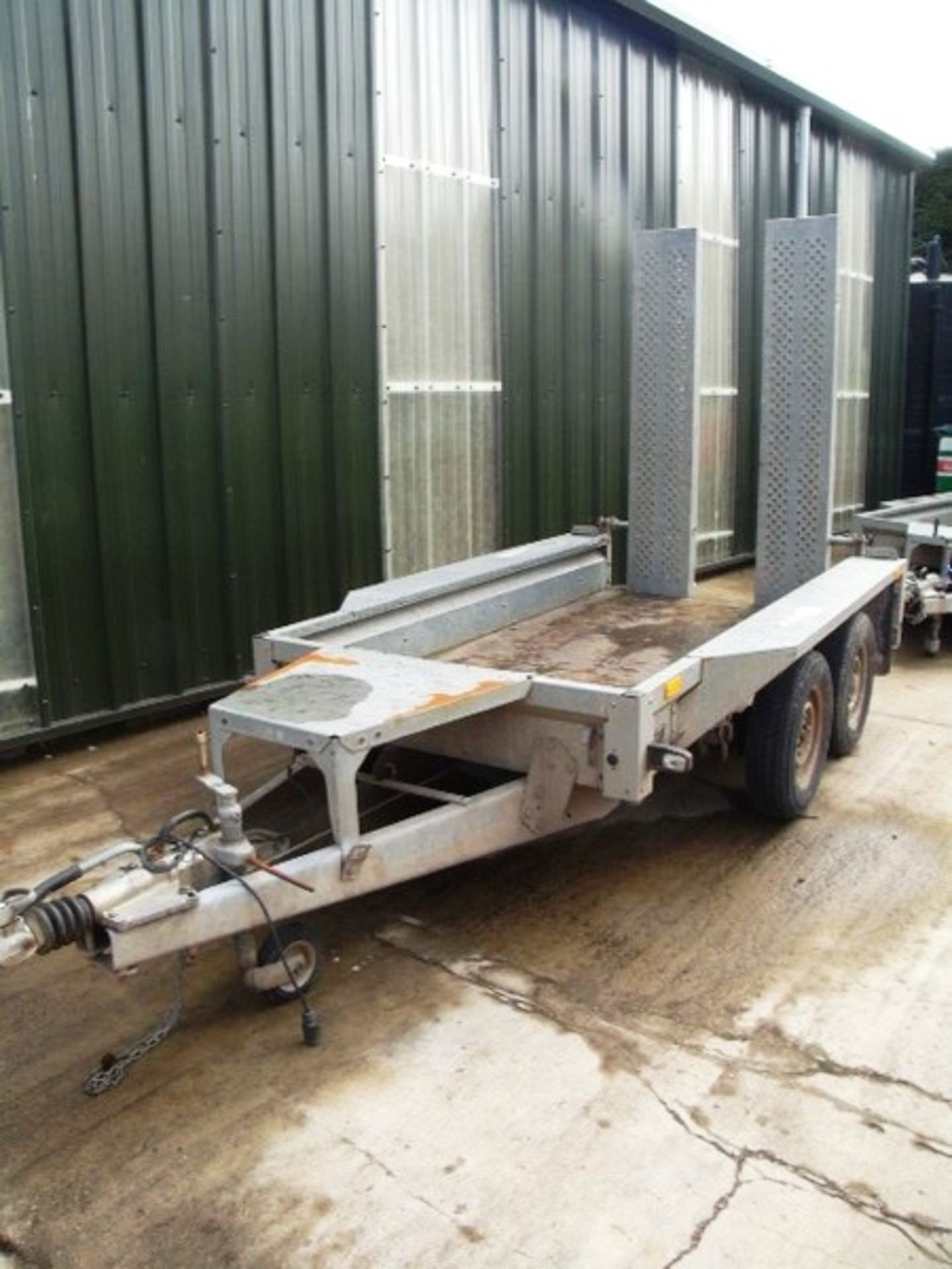 2011 IFOR WILLIAMS 4.5' x 8' plant trailer GX84. S/N SCK6000805995548. - Image 4 of 4