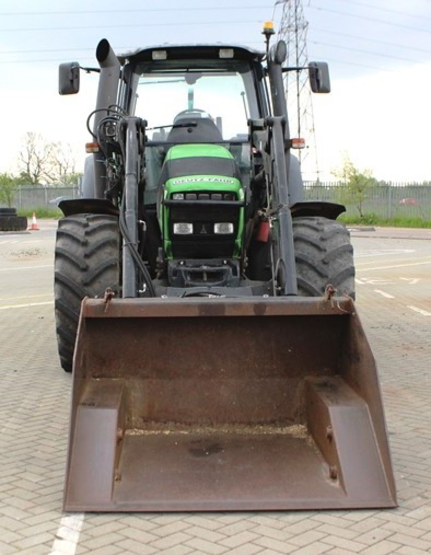 2008 DEUTZ FAHR TT31 M600 4 wd tractor. S/N WSXJ650400LD10276. Reg No SN58 EVC. 2770hrs (not verifie - Bild 8 aus 12