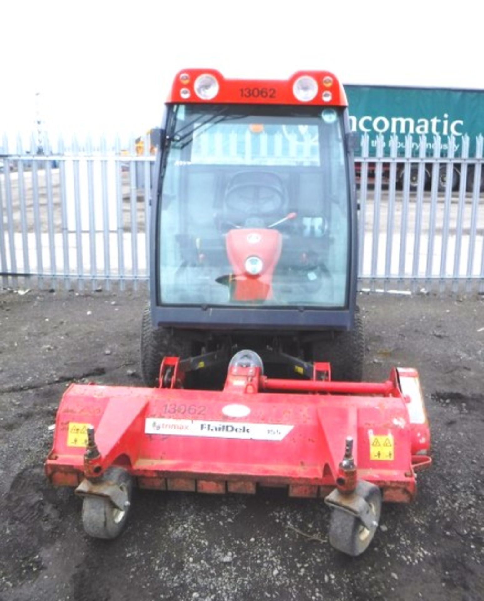 2012 KUBOTA 3680FC. Reg No SP12 AHL c/w flaildeck 155 out front mower. 1545hrs (not verified). This - Image 5 of 12