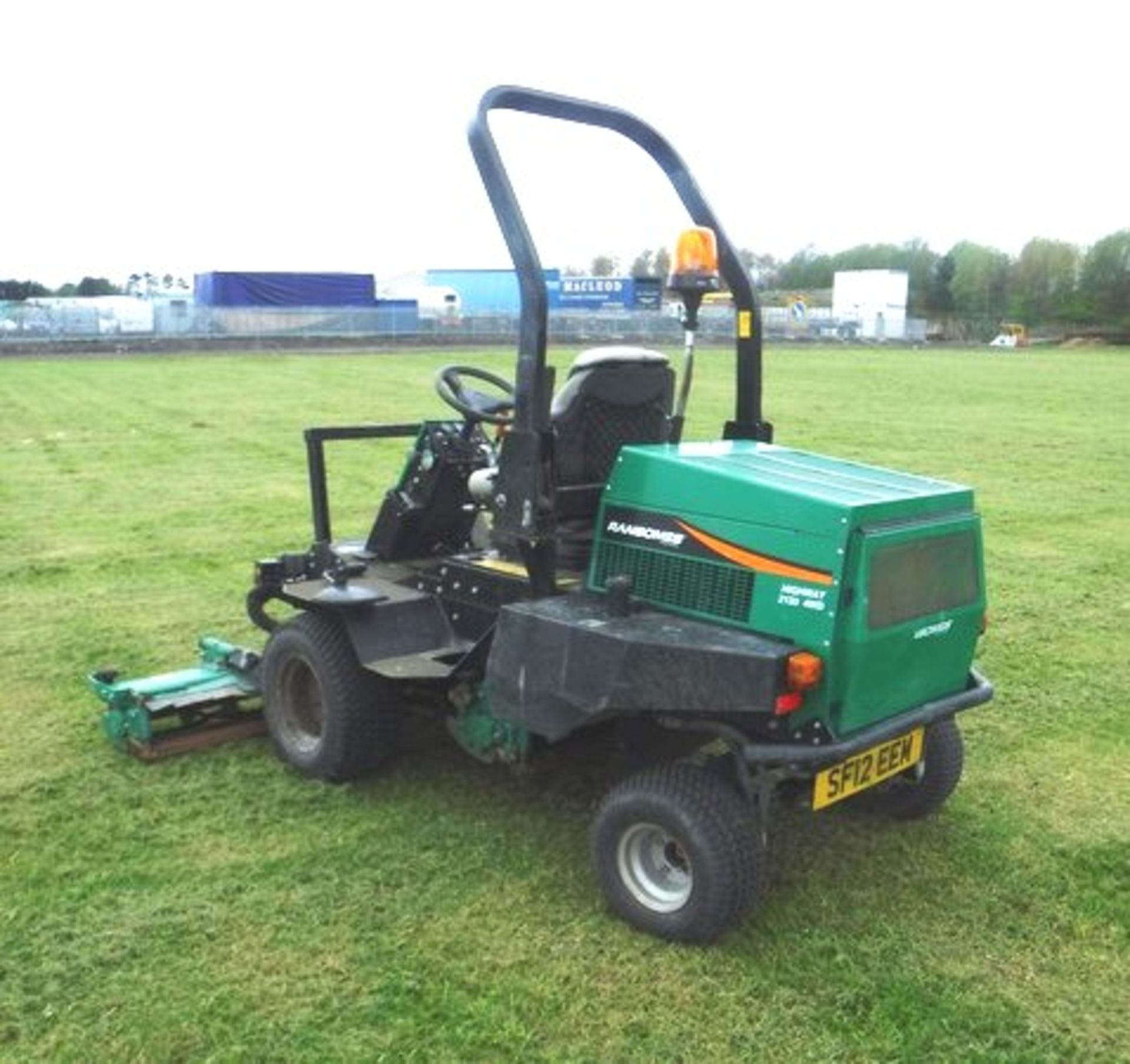 2012 RANSOMES HIGHWAY triple deck mower - s/n CU000986 . Reg No. SF12 EEM. 810hrs (not verified). - Image 13 of 15