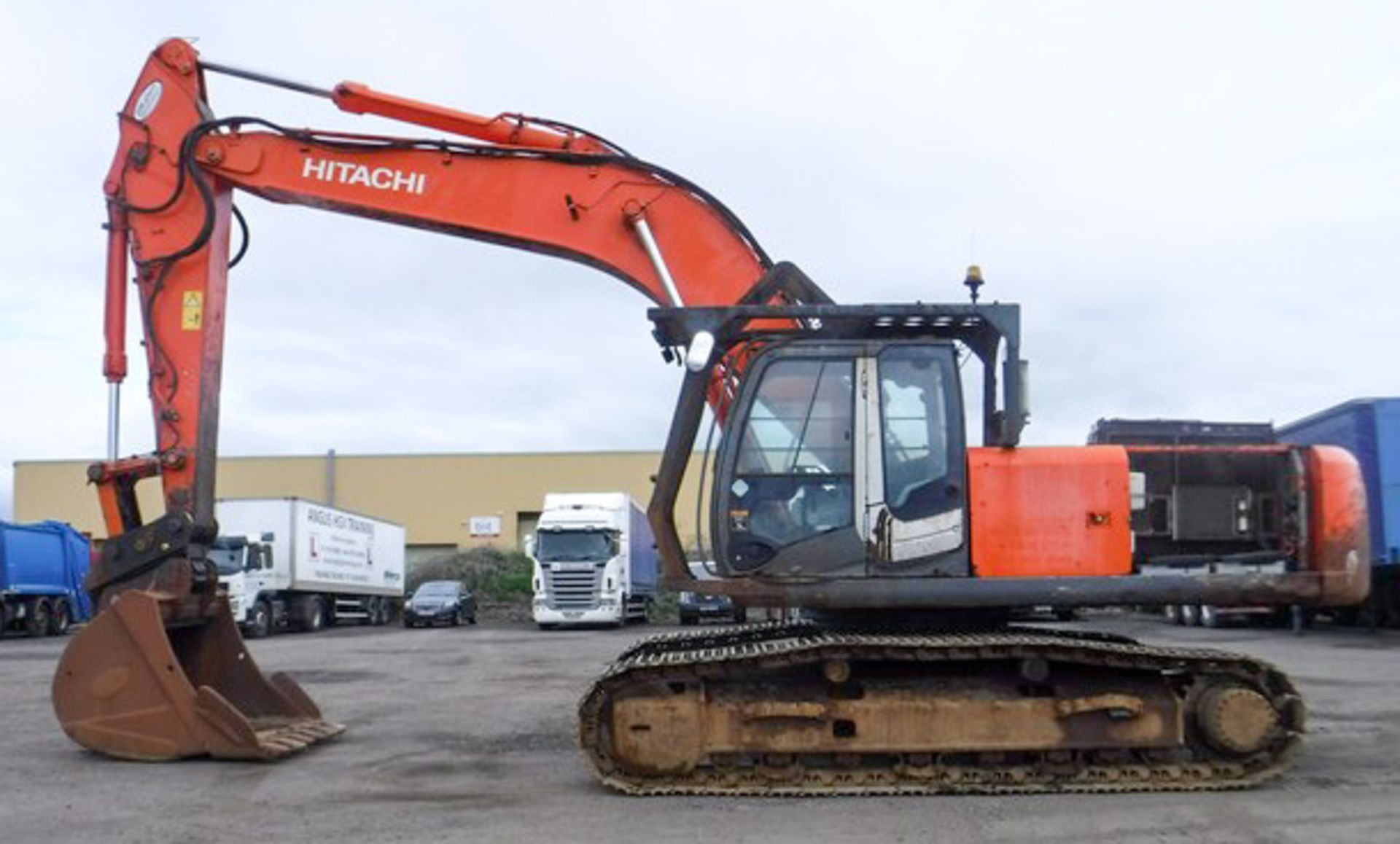 2008 HITACHI ZX350LC-3 excavator, s/n - HCMBFP00P00054918, 8750hrs (not verified), 1 bucket. - Image 21 of 25