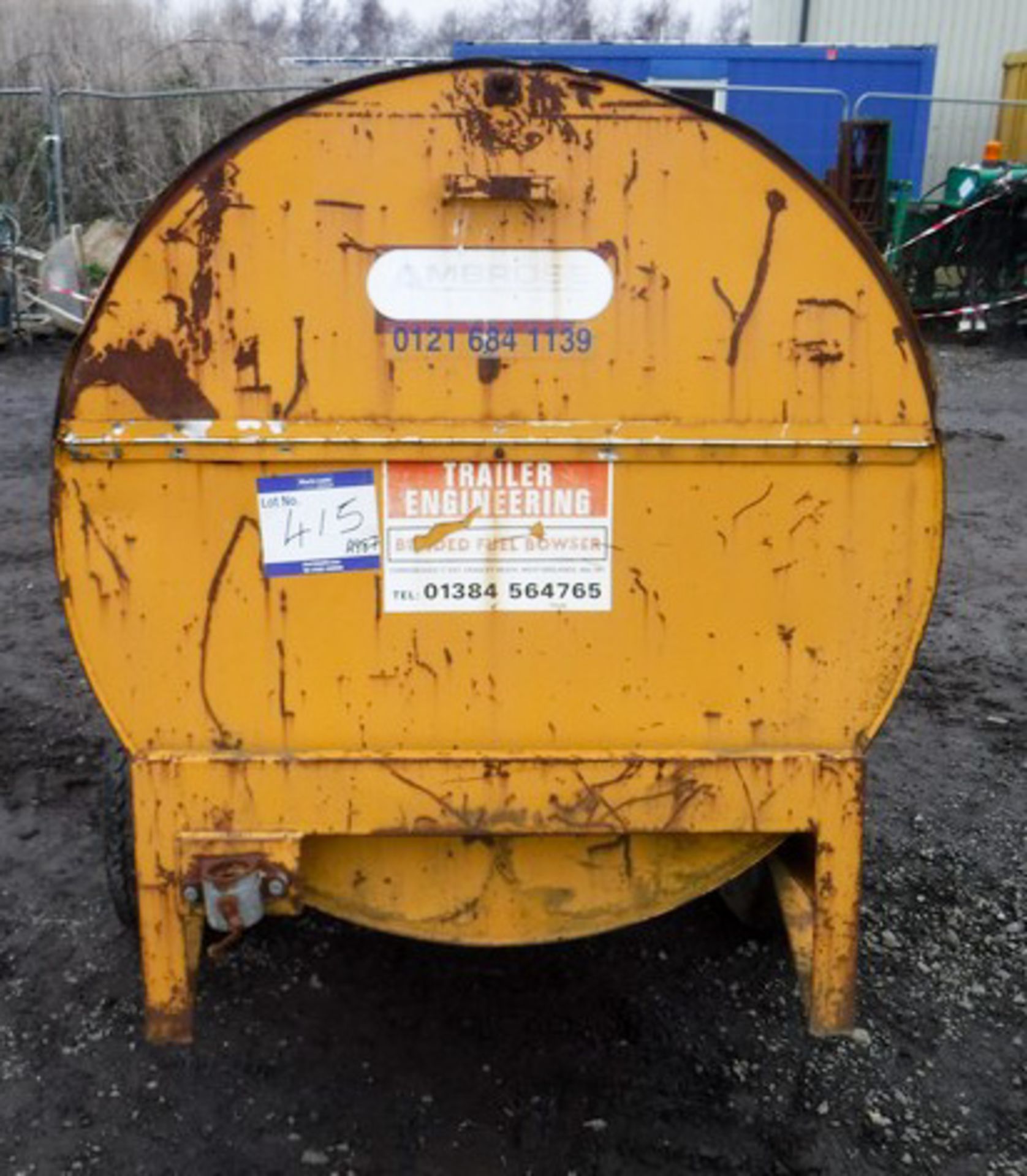 TRAILER ENGINEERING bunded fuel tank s/n 13654. - Bild 3 aus 6