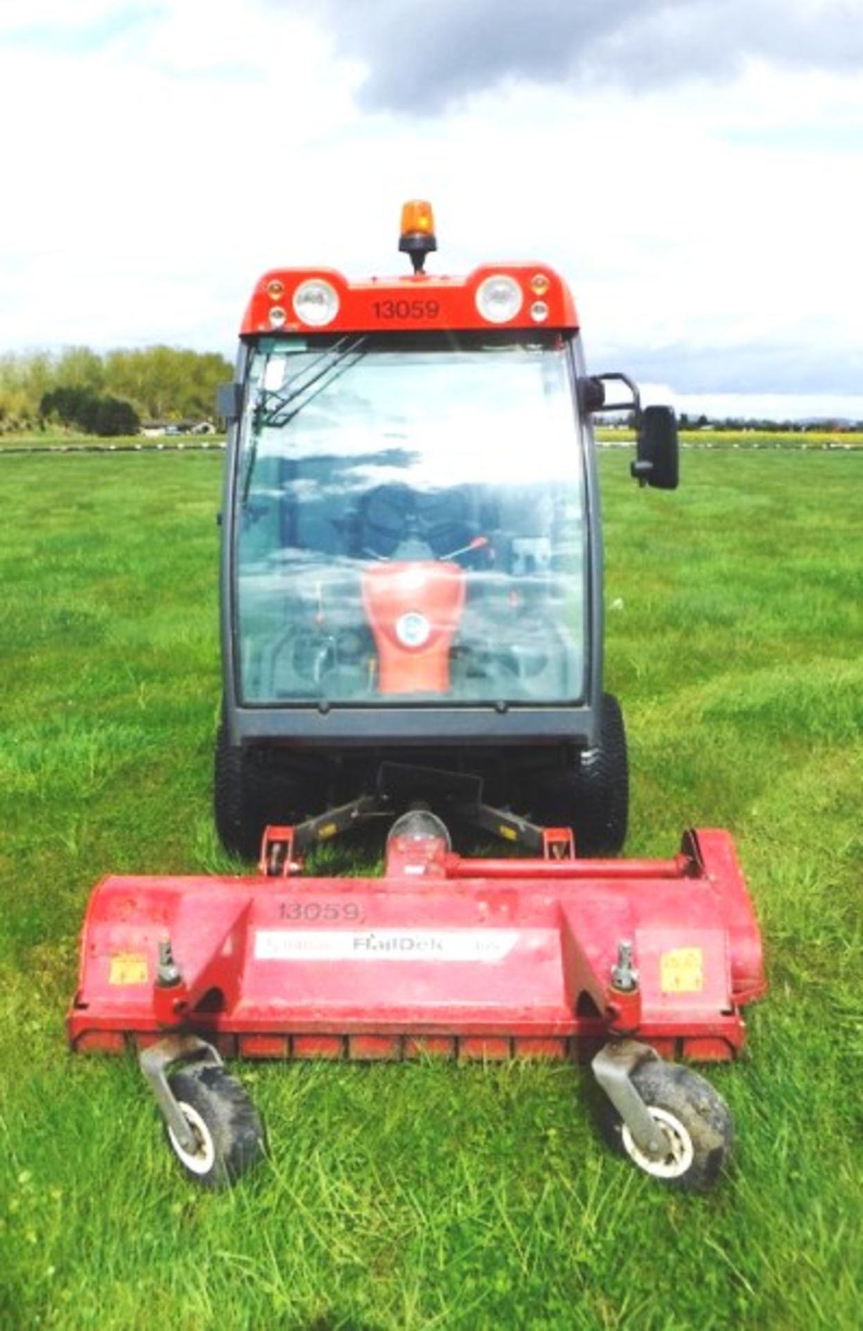 2010 KUBOTA 3680 - FC. Flaildeck 155 out front mower. Reg No SP12 AHF, s/n 3680 C327-21. 1229 hrs (n - Image 11 of 18
