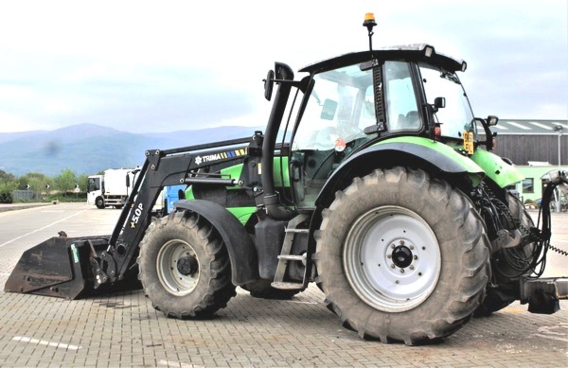 2008 DEUTZ FAHR TT31 M600 4 wd tractor. S/N WSXJ650400LD10276. Reg No SN58 EVC. 2770hrs (not verifie - Image 6 of 12