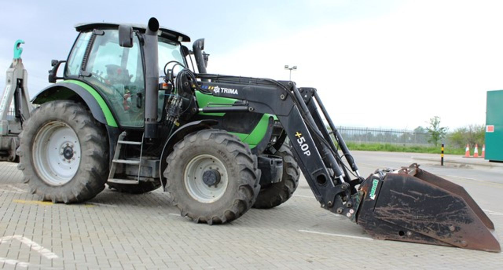 2008 DEUTZ FAHR TT31 M600 4 wd tractor. S/N WSXJ650400LD10276. Reg No SN58 EVC. 2770hrs (not verifie - Image 7 of 12