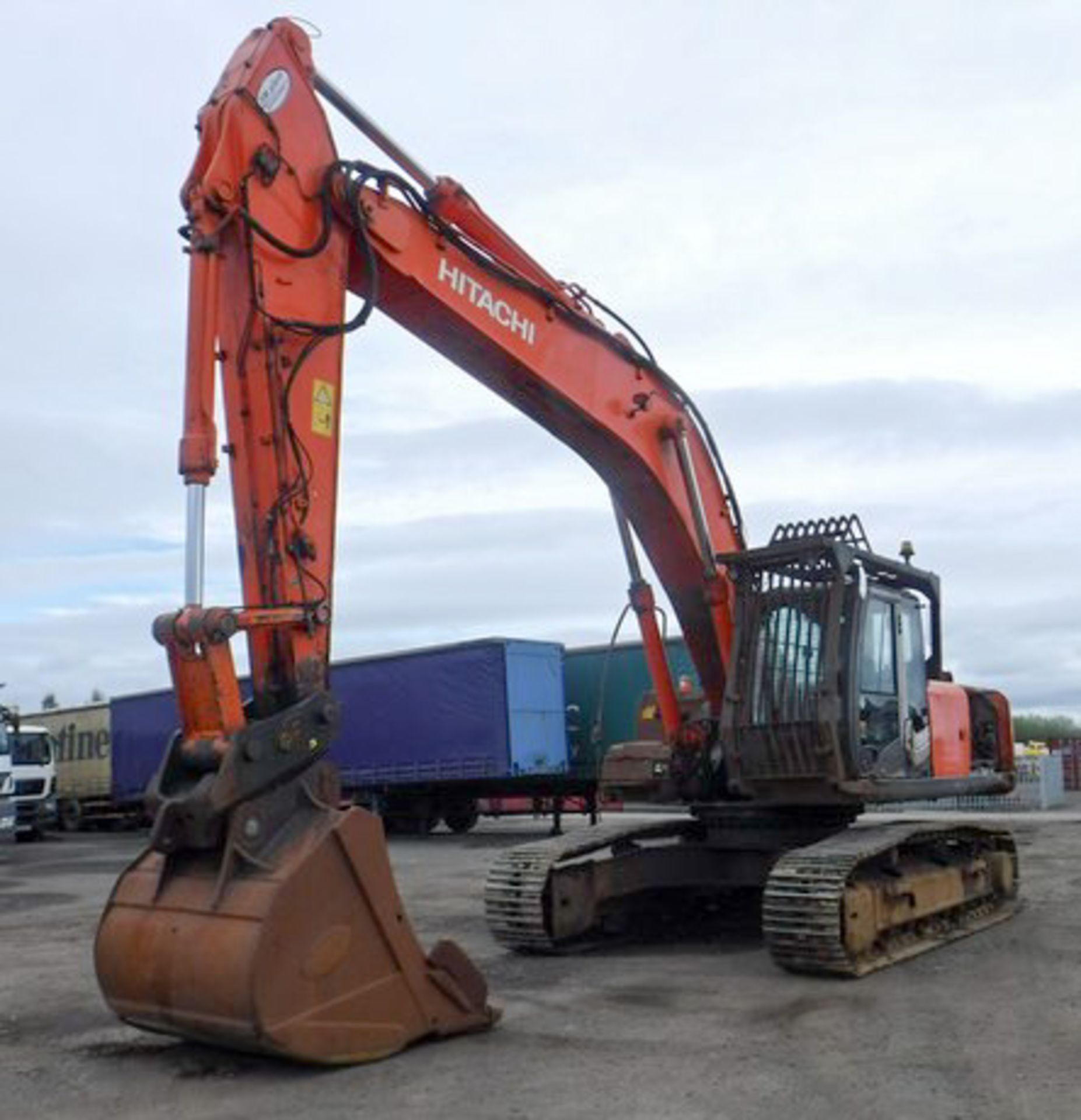 2008 HITACHI ZX350LC-3 excavator, s/n - HCMBFP00P00054918, 8750hrs (not verified), 1 bucket. - Bild 20 aus 25