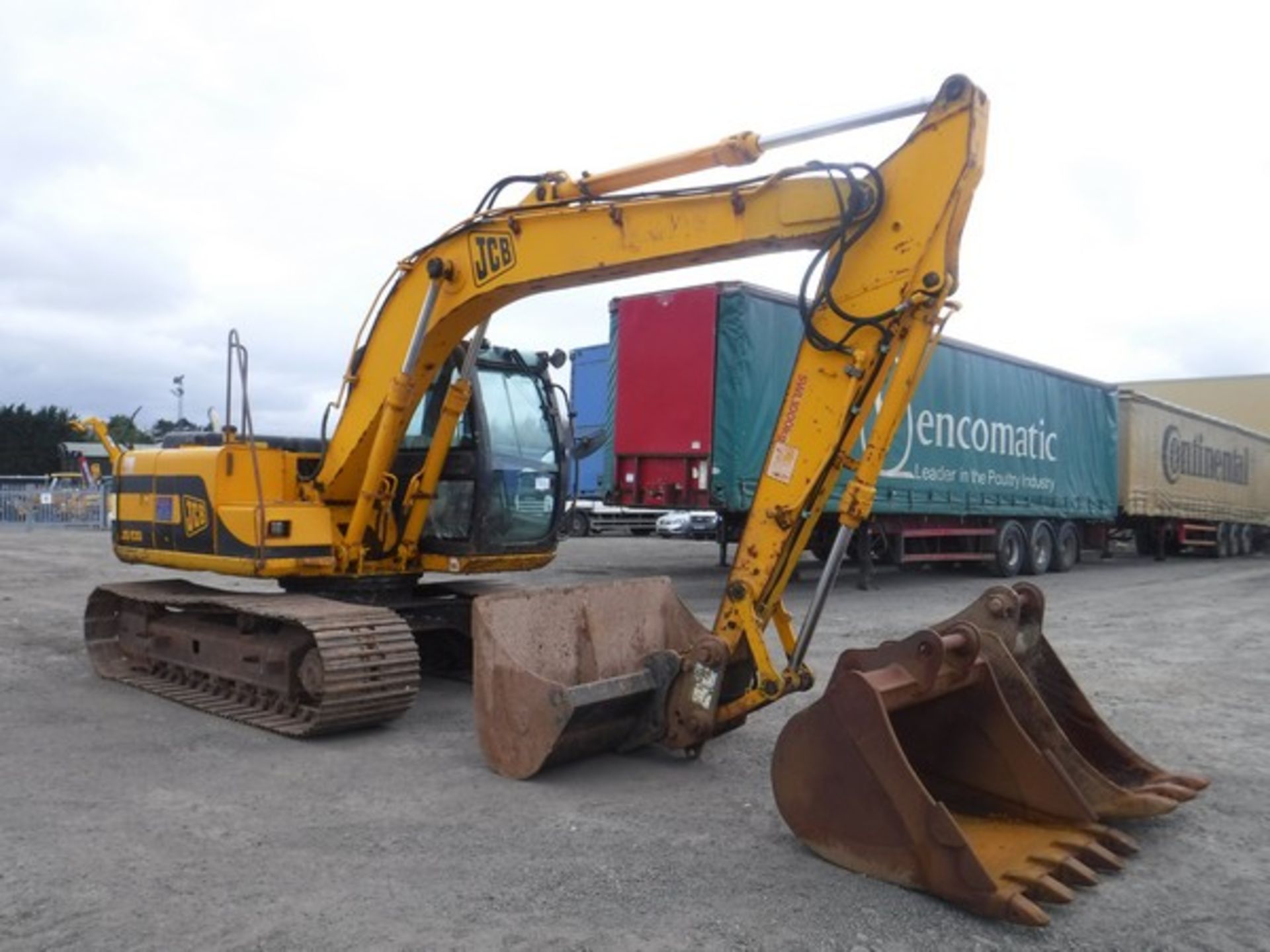 2002 JCB JS130, S/N SLPJ59022EO890198, C/W 3 BUCKETS, 7850HRS (NOT VERIFIED), ENGINE STOP NOT WORKIN - Bild 3 aus 22