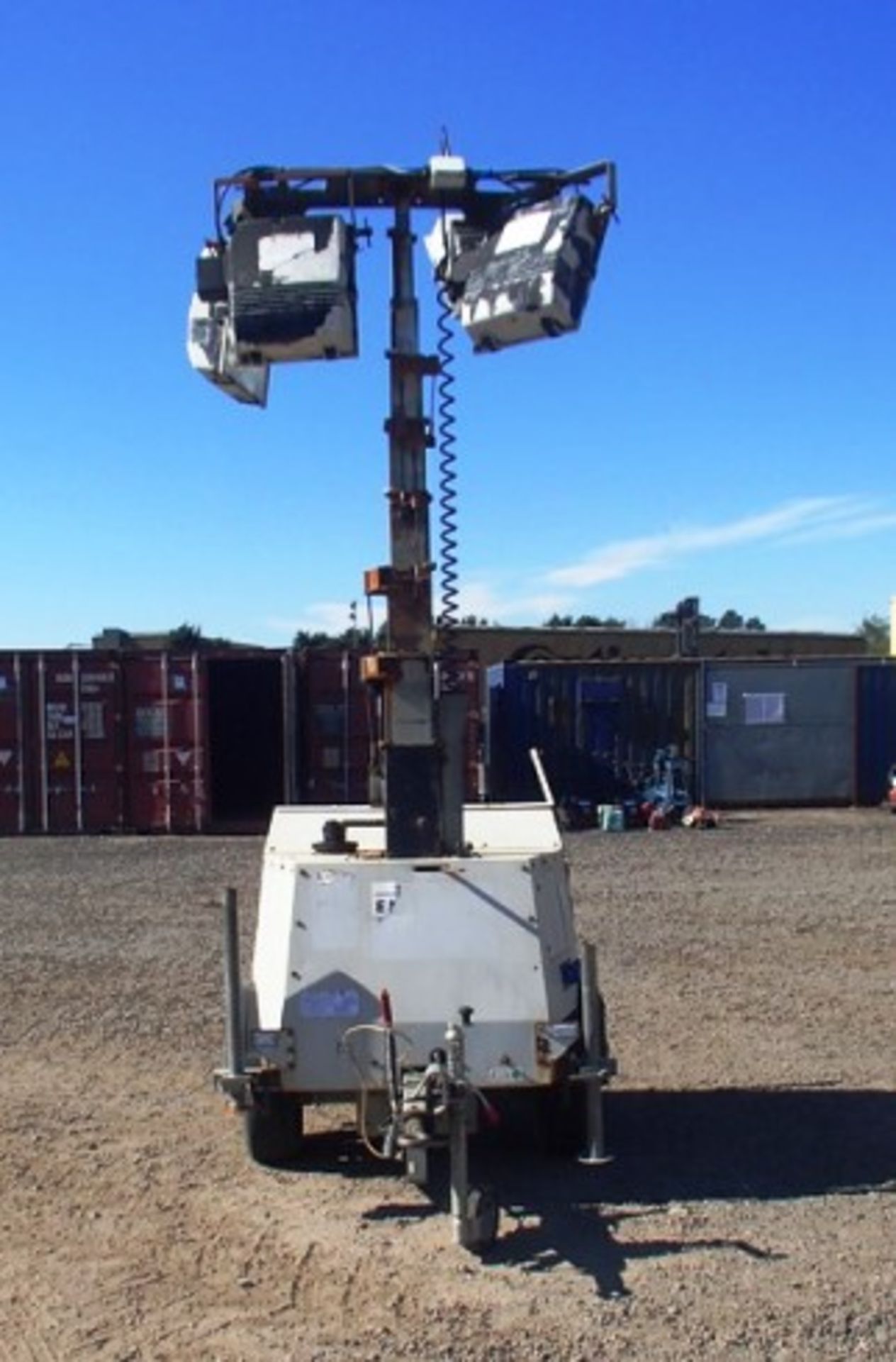 2010 SMC TL-90. SN T90108713 TOWABLE TOWER LIGHTS, ENGINE POWER 7.7KW @ 1500RPM. 992 HRS (NOT VERIFI