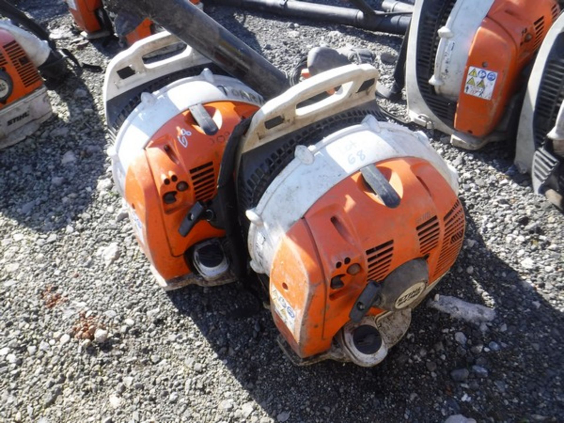 2 X STIHL BR350 BLOWERS