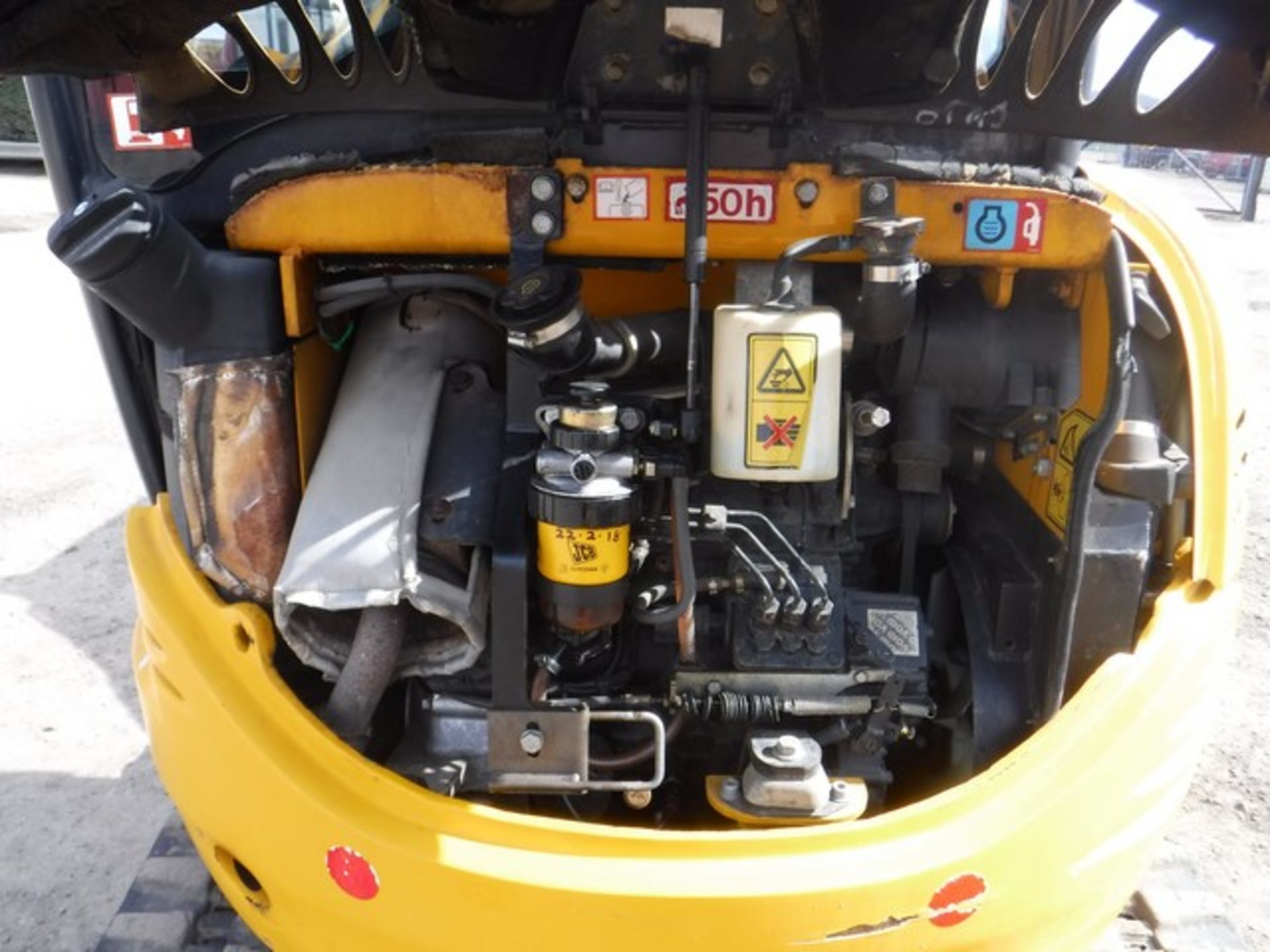 2007 JCB 8025 2TS, S/N 1226918, 3208HRS (NOT VERIFIED), C/W 3 BUCKETS - Image 16 of 16