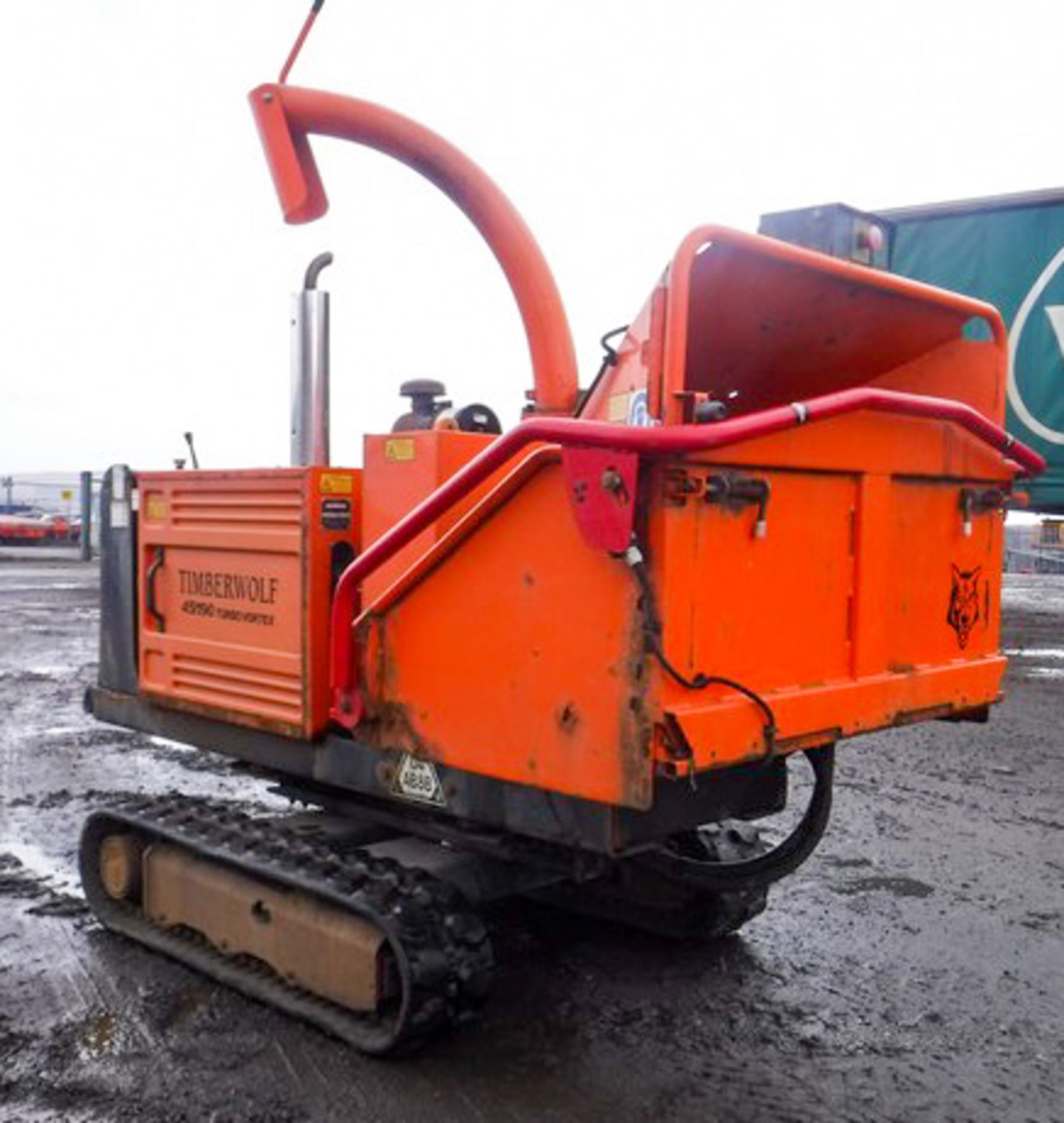 2010 TIMBERWOLF 190TFTR TRACKED WOODCHIPPER, S.N 210156021-A9, ASSET NO 747-9075, 873HRS (NOT VERIFI - Bild 10 aus 12