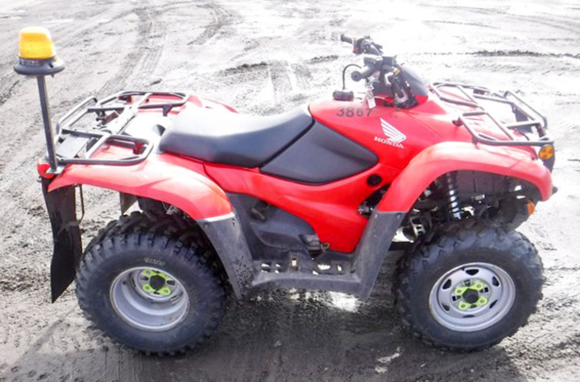 2012 HONDA TRX 420TM QUAD BIKE, REG- SP12BPY, 2 AXLES, 248KGS, 466HRS (NOT VERIFIED) - Bild 6 aus 11