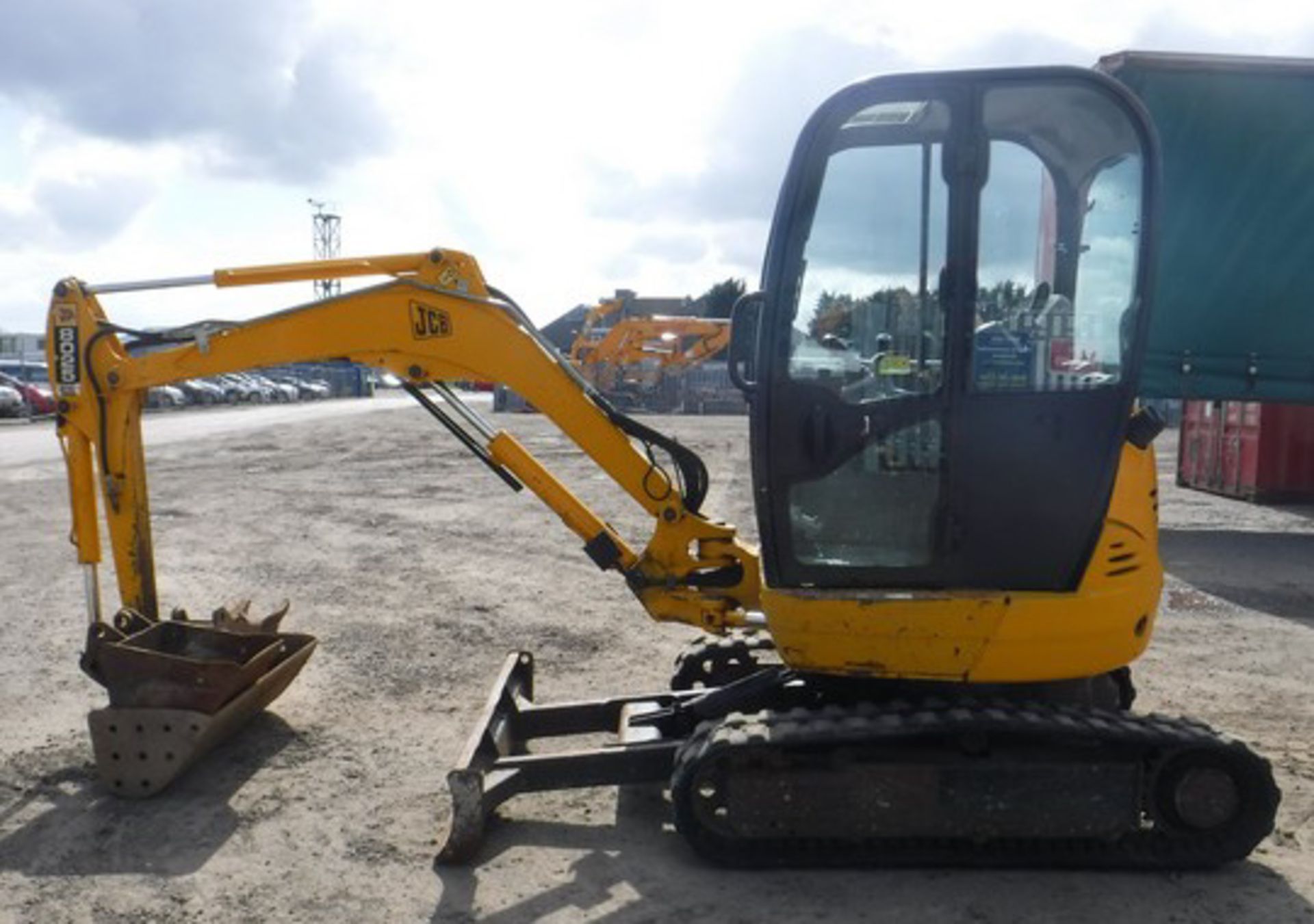 2007 JCB 8025 2TS, S/N 1226918, 3208HRS (NOT VERIFIED), C/W 3 BUCKETS - Bild 15 aus 16