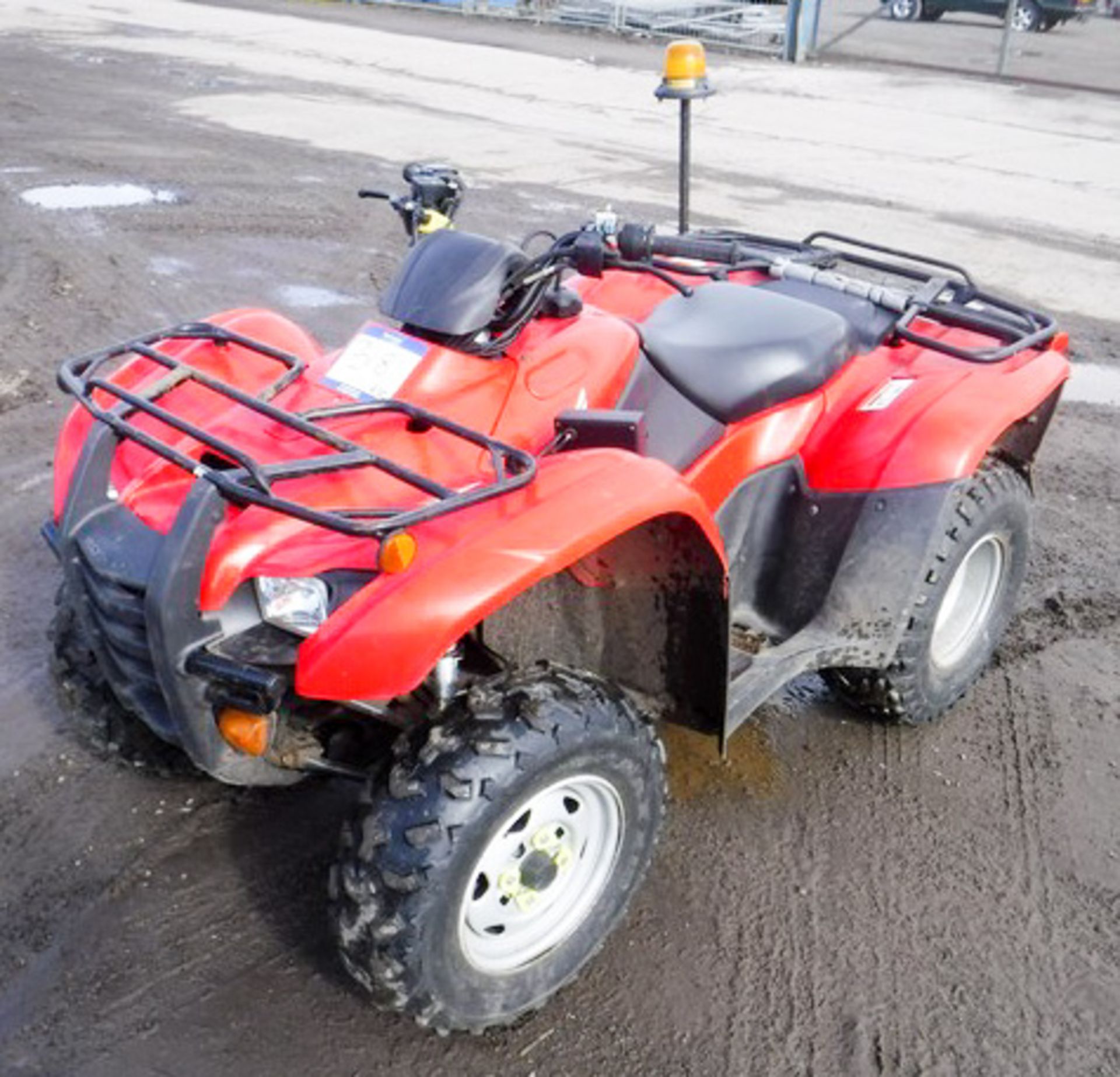 2012 HONDA TRX 420TM QUAD BIKE, REG- SP12BPY, 2 AXLES, 248KGS, 466HRS (NOT VERIFIED) - Bild 11 aus 11