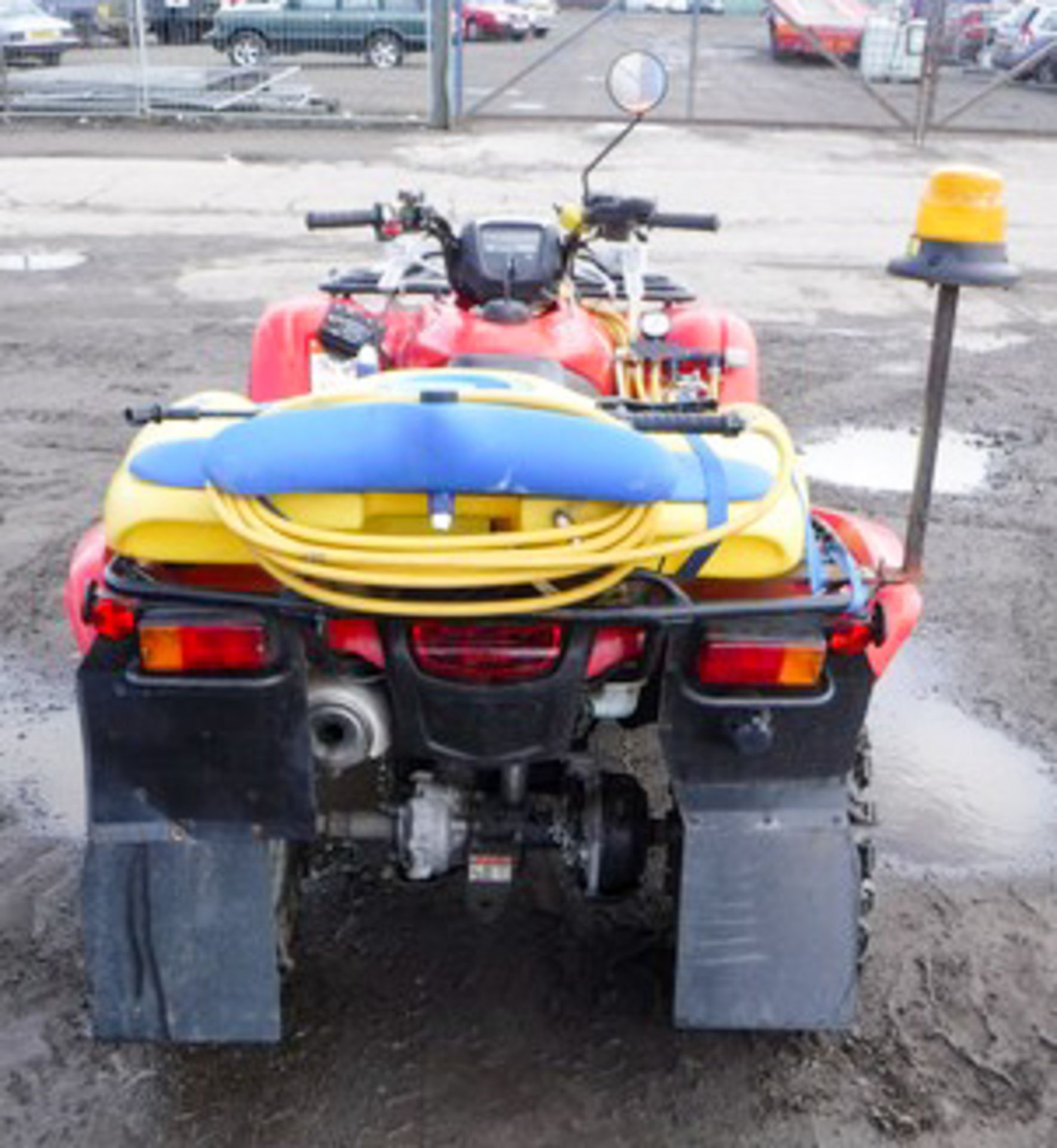 2012 HONDA TRX 420TM QUAD BIKE, REG - SP12BRF, 2 AXLES, 248KG, 369HRS (NOT VERIFIED), C/W C-DAX SPRA - Image 6 of 10