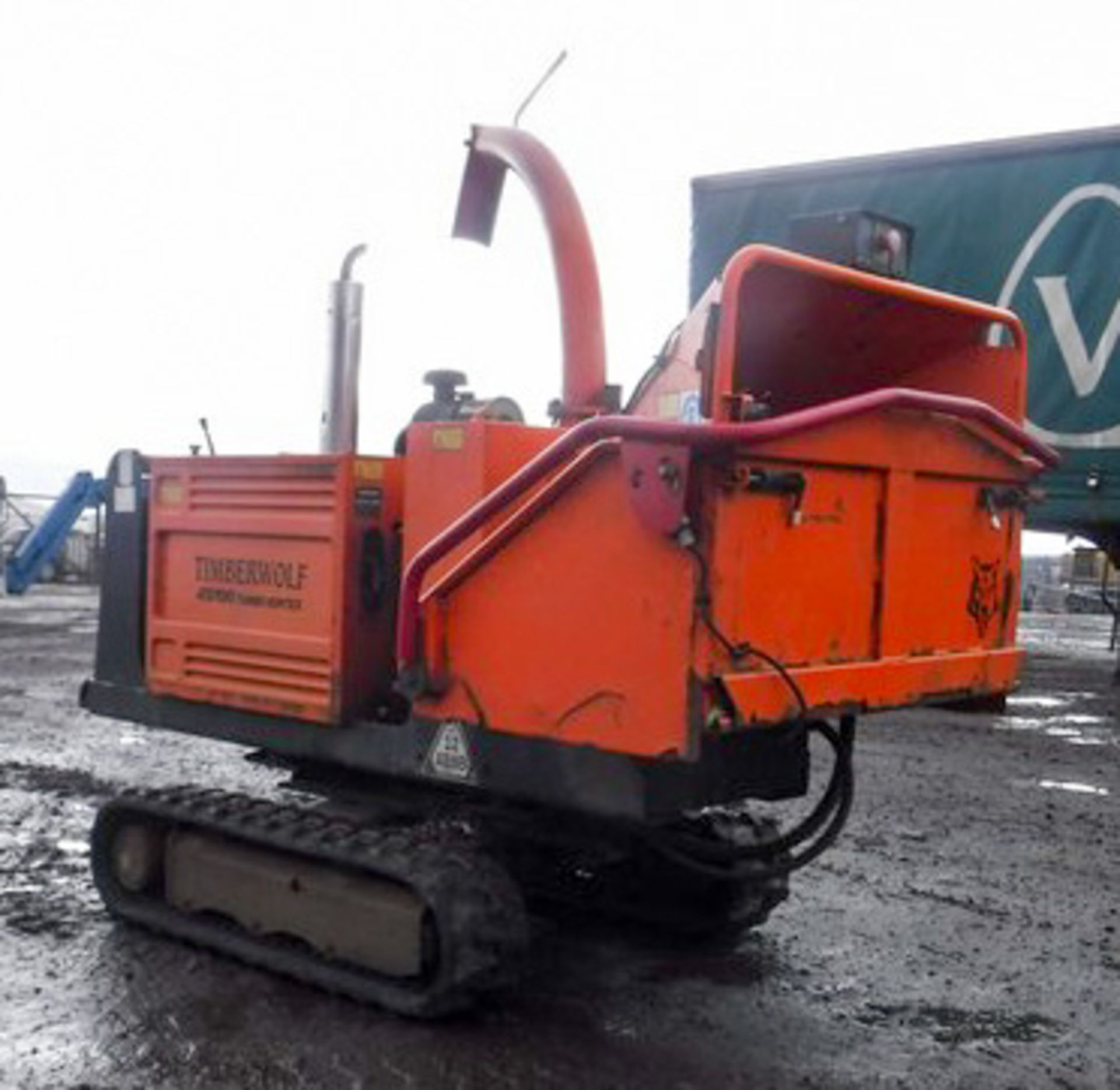 2010 TIMBERWOLF 190 TFTR TRACKED WOODCHIPPER, S/N 210156017-A9, ASSET NO 747-9071, 997HRS (NOT VERIF - Image 10 of 12