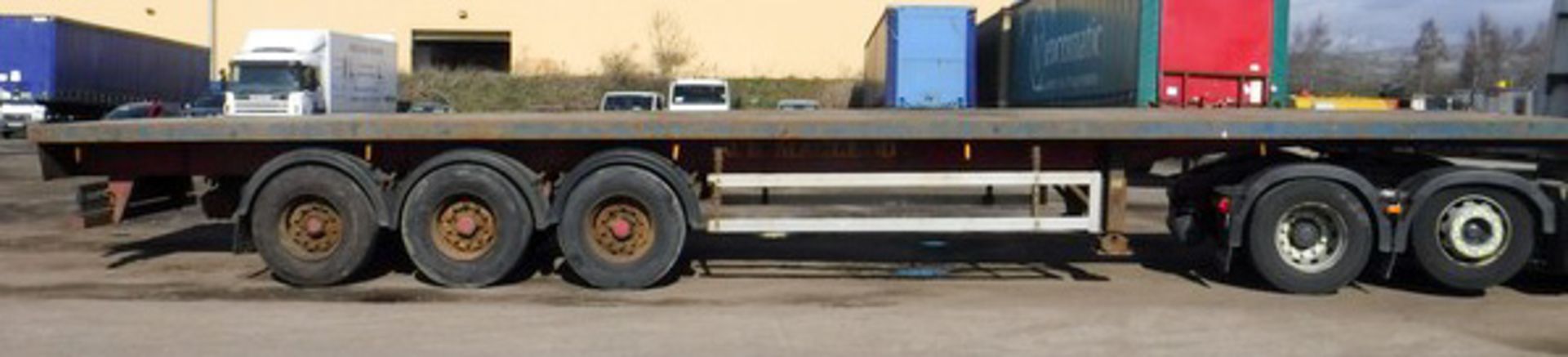 2004 MONTRACON FLATBED, REG C160047, ID 22187, 3 AXLES, MOT UNTIL NOVEMBER 2018 NO DOC IN OFFICE - Image 5 of 9